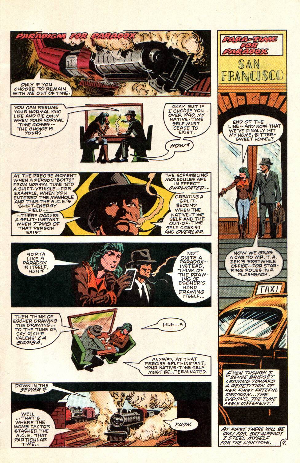 Read online Aztec Ace comic -  Issue #7 - 9