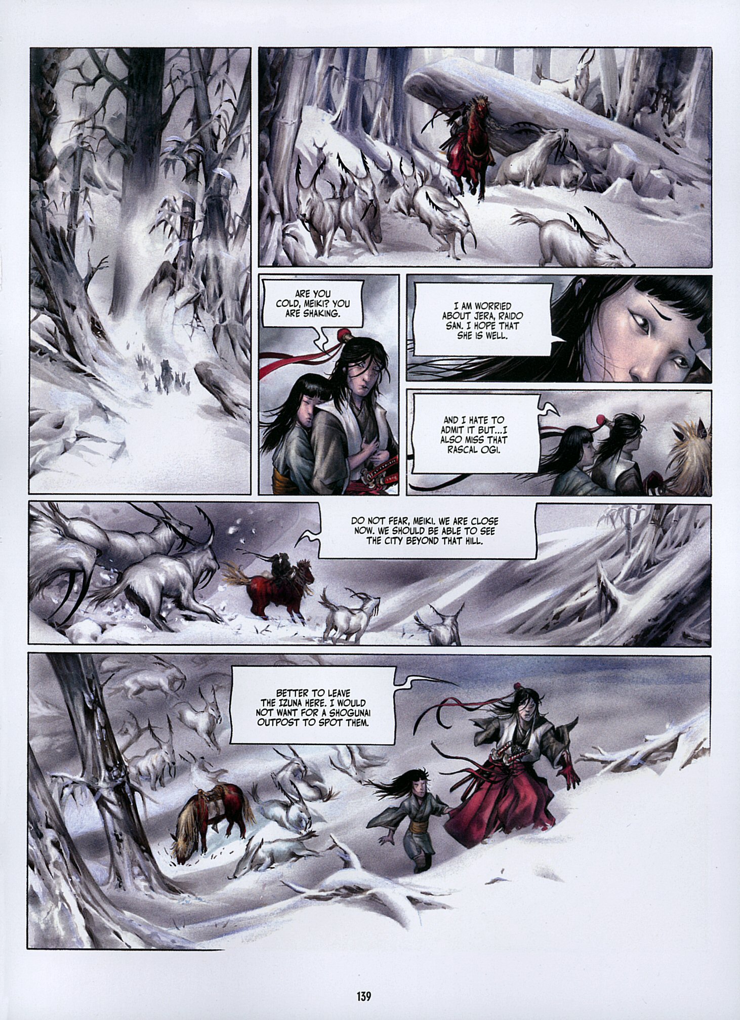 Read online Legend of the Scarlet Blades comic -  Issue # TPB - 140