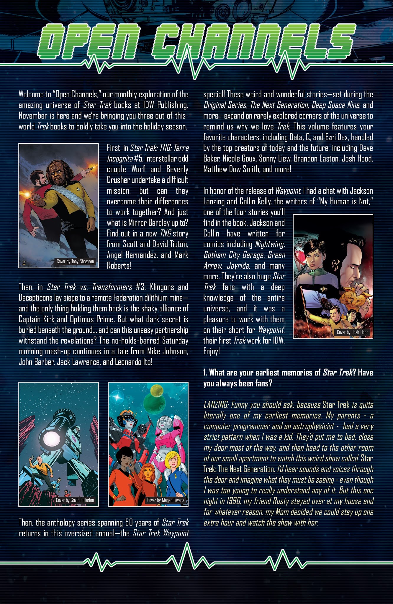 Read online Star Trek vs. Transformers comic -  Issue #3 - 22