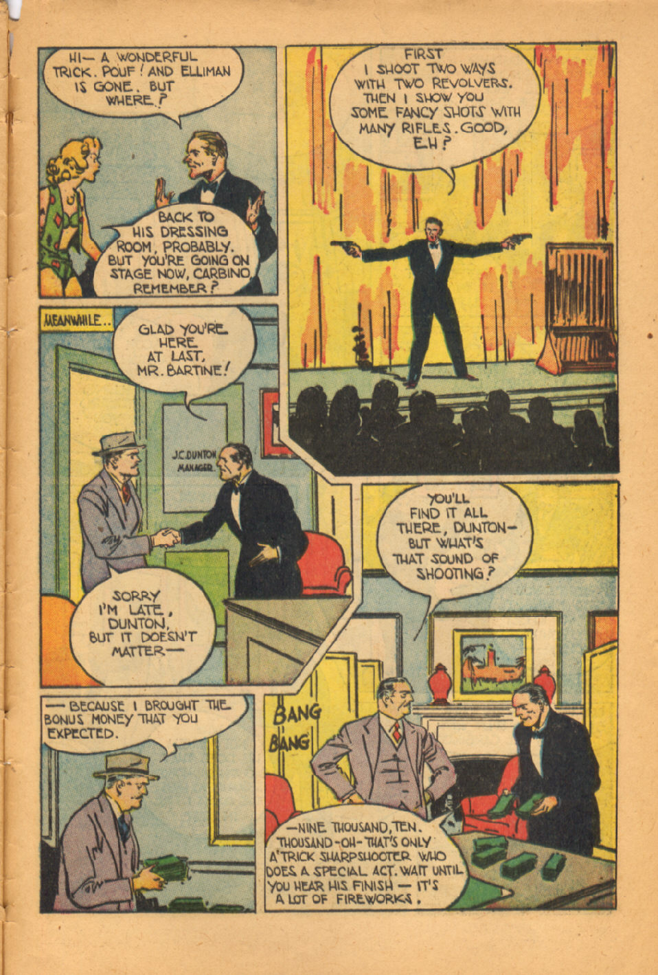 Read online Super-Magician Comics comic -  Issue #50 - 46