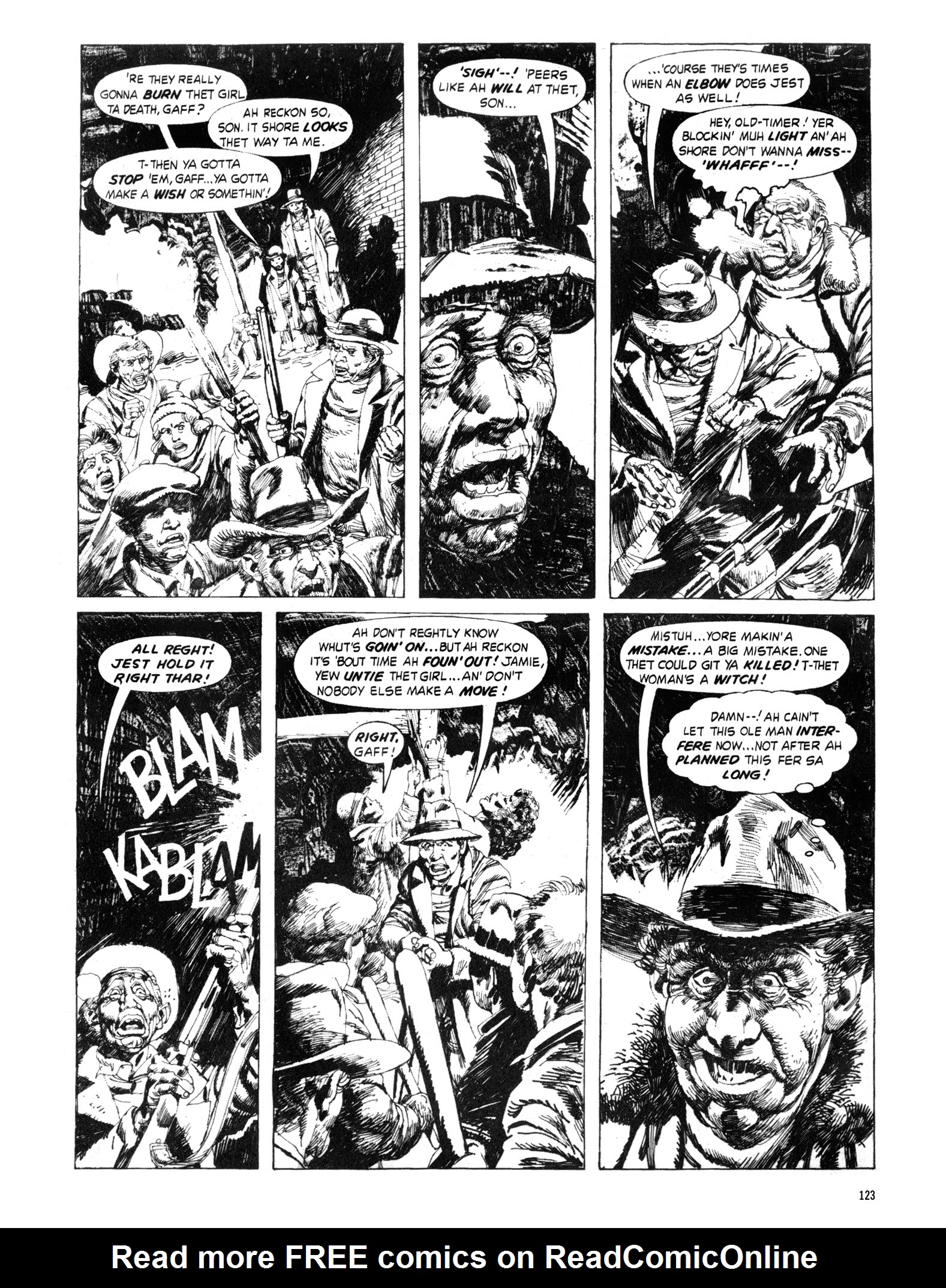 Read online Eerie Archives comic -  Issue # TPB 18 - 124