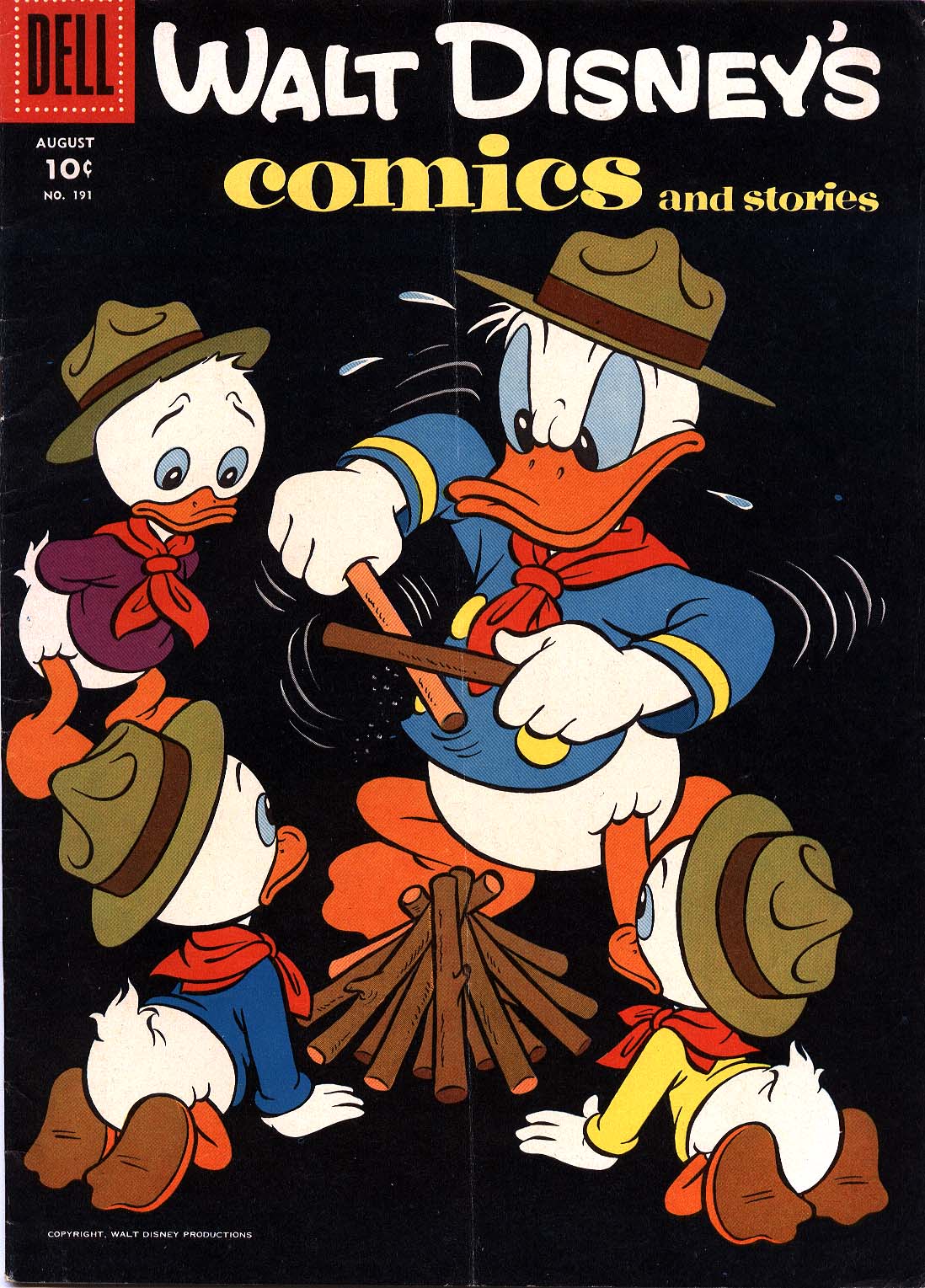 Read online Walt Disney's Comics and Stories comic -  Issue #191 - 1