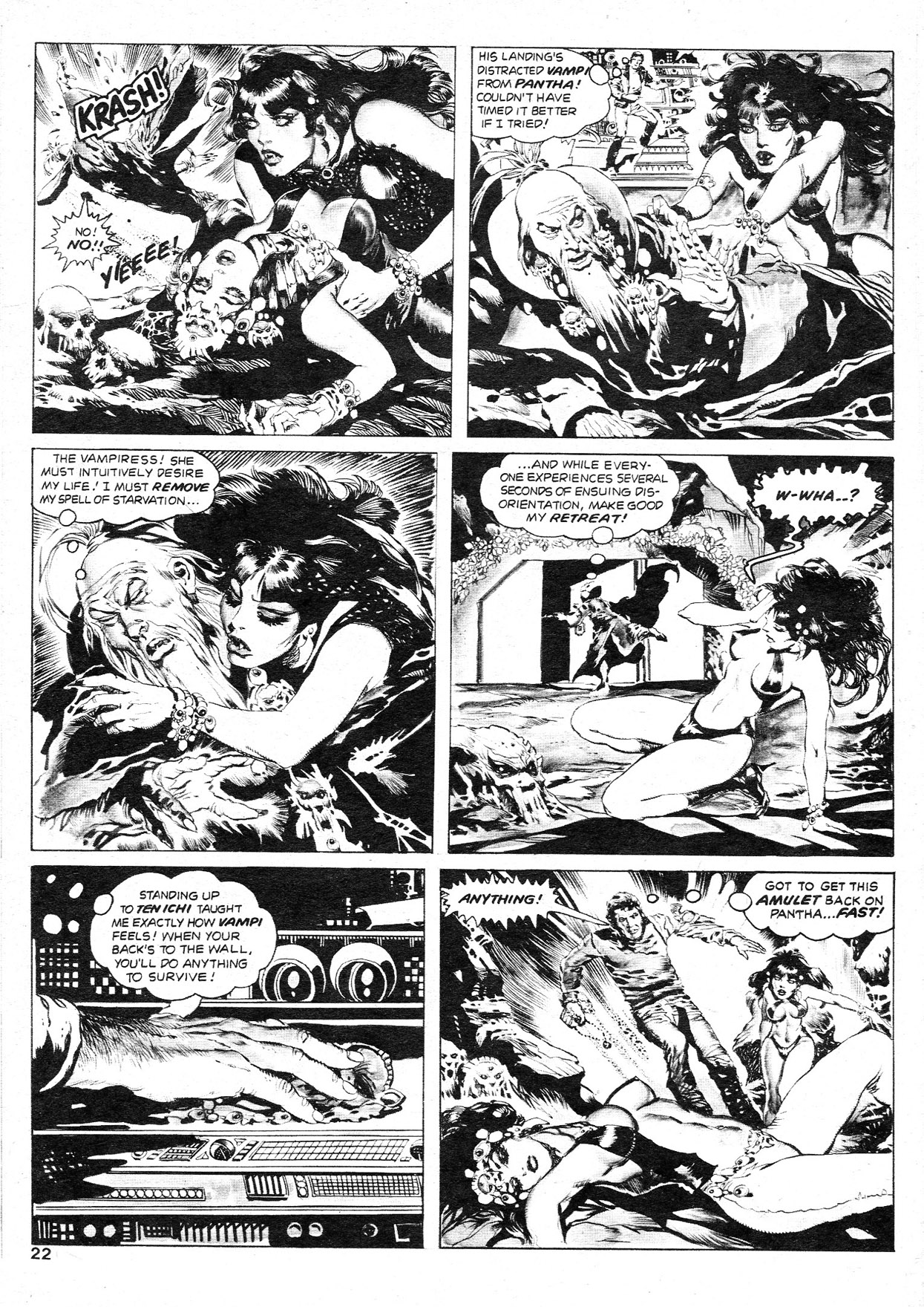 Read online Vampirella (1969) comic -  Issue #86 - 22
