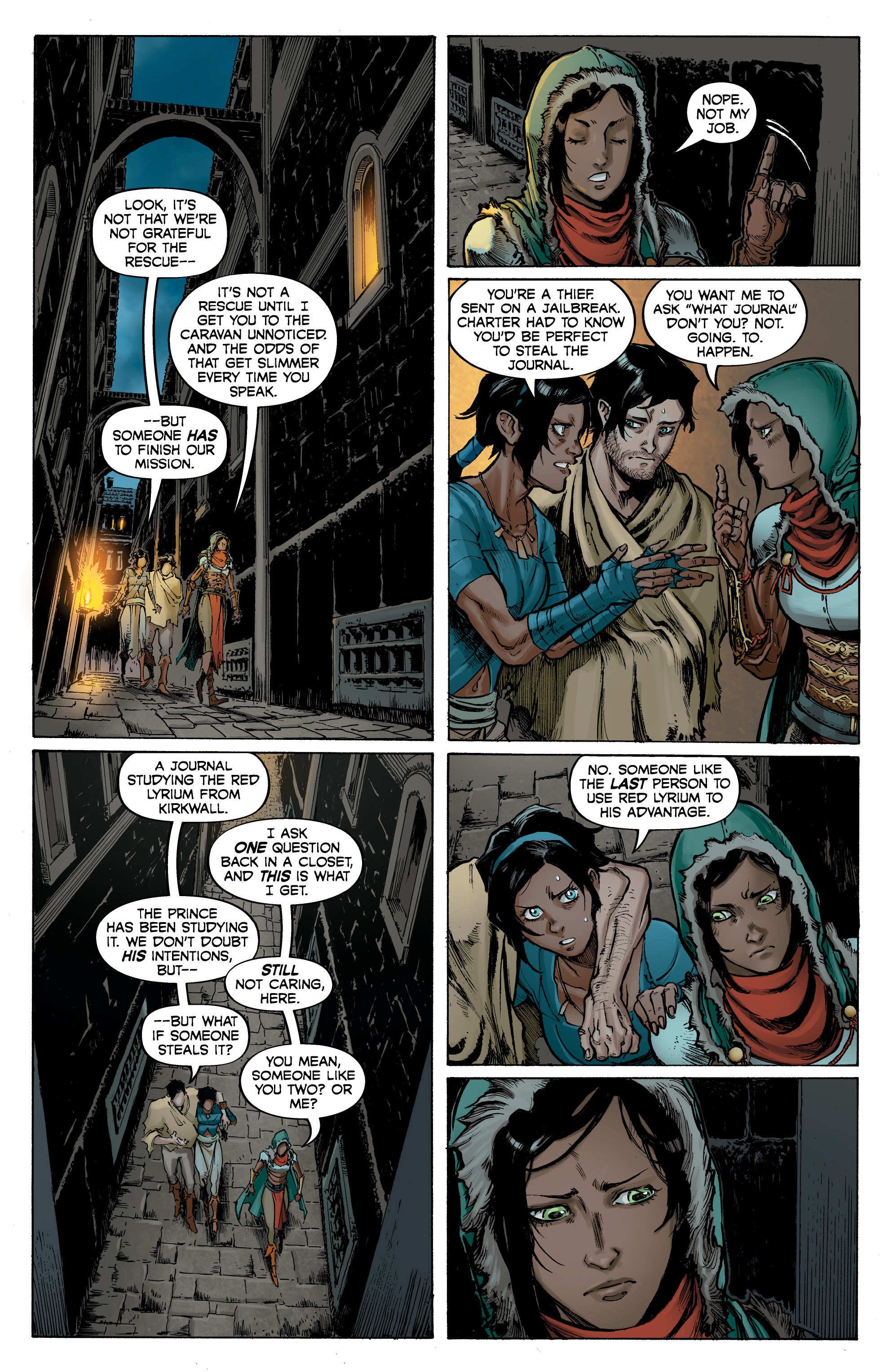 Read online Dragon Age: The First Five Graphic Novels comic -  Issue # TPB (Part 4) - 64