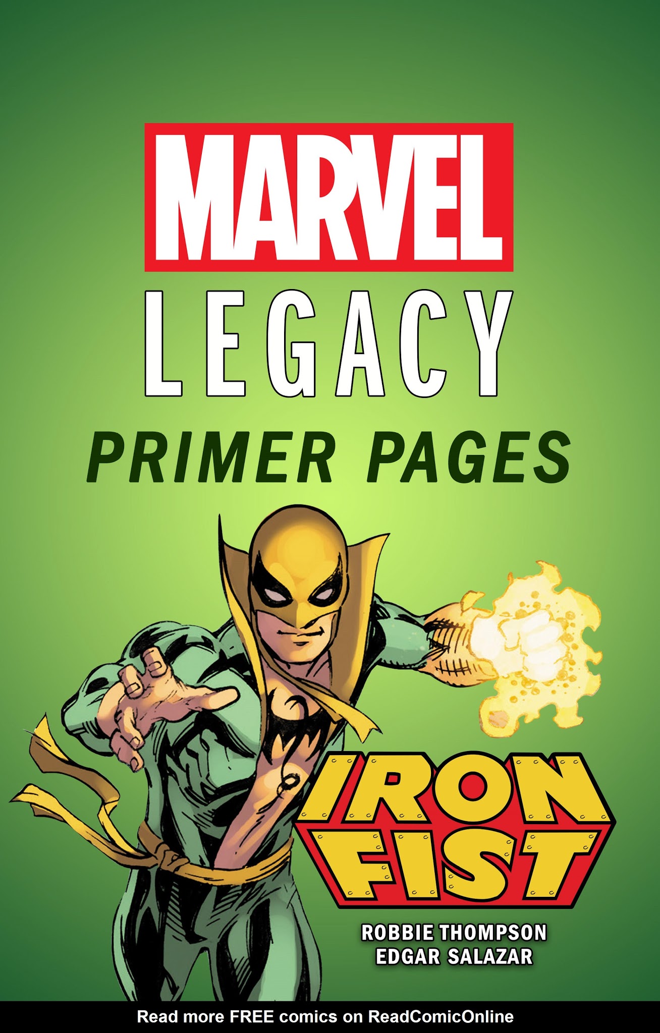 Read online Iron Fist - Marvel Legacy Primer Pages comic -  Issue # Full - 1