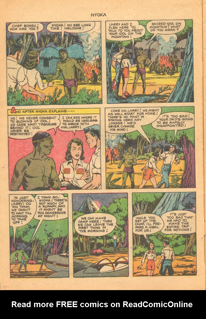 Read online Nyoka the Jungle Girl (1945) comic -  Issue #64 - 8