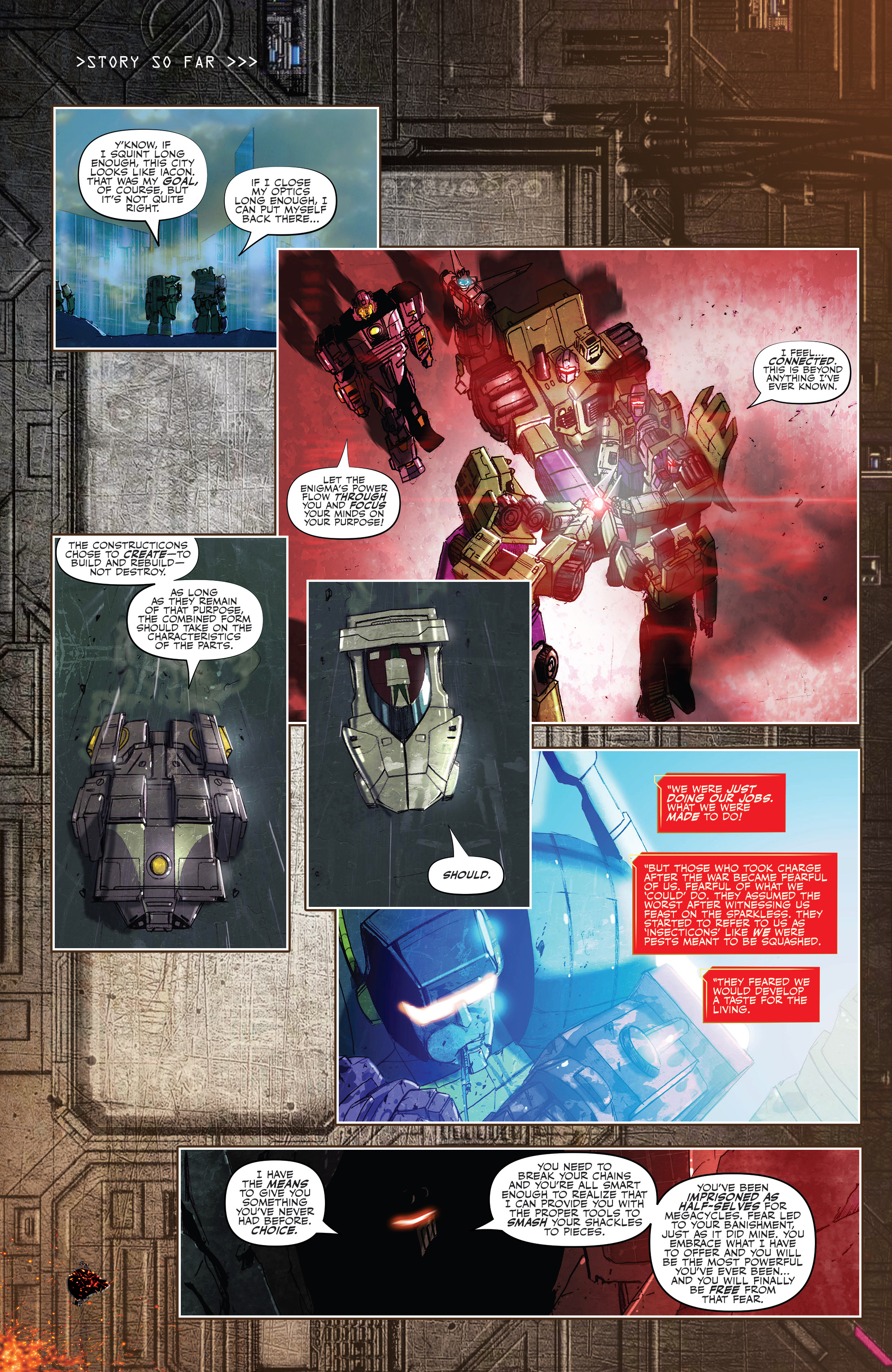 Read online Transformers: Galaxies comic -  Issue #3 - 3