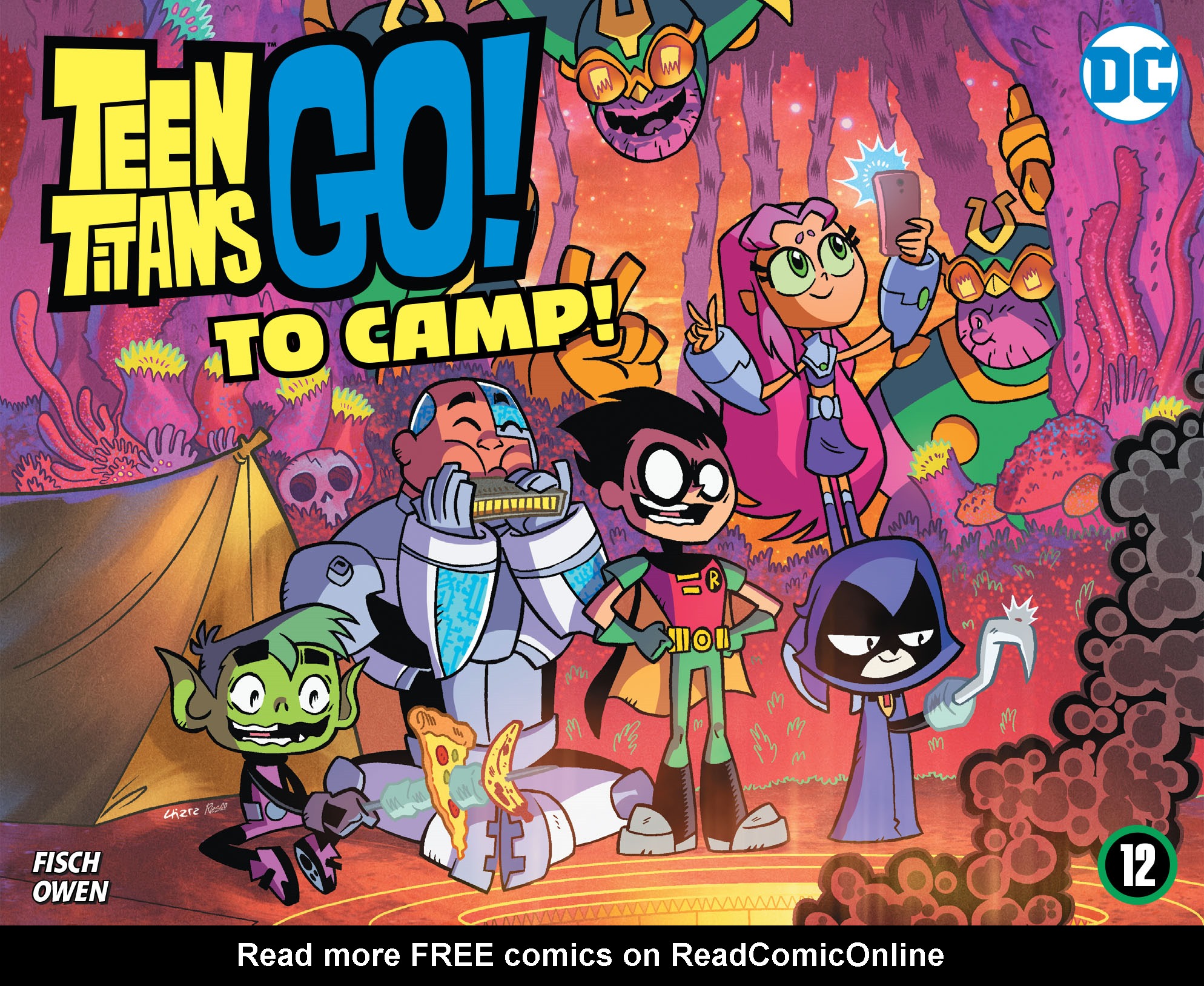 Read online Teen Titans Go! To Camp comic -  Issue #12 - 1