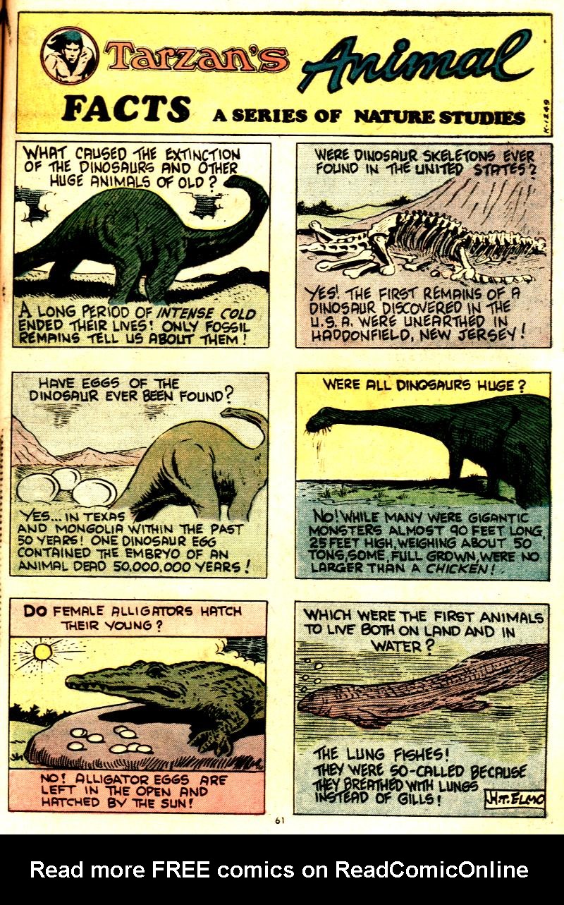 Read online Tarzan (1972) comic -  Issue #232 - 54