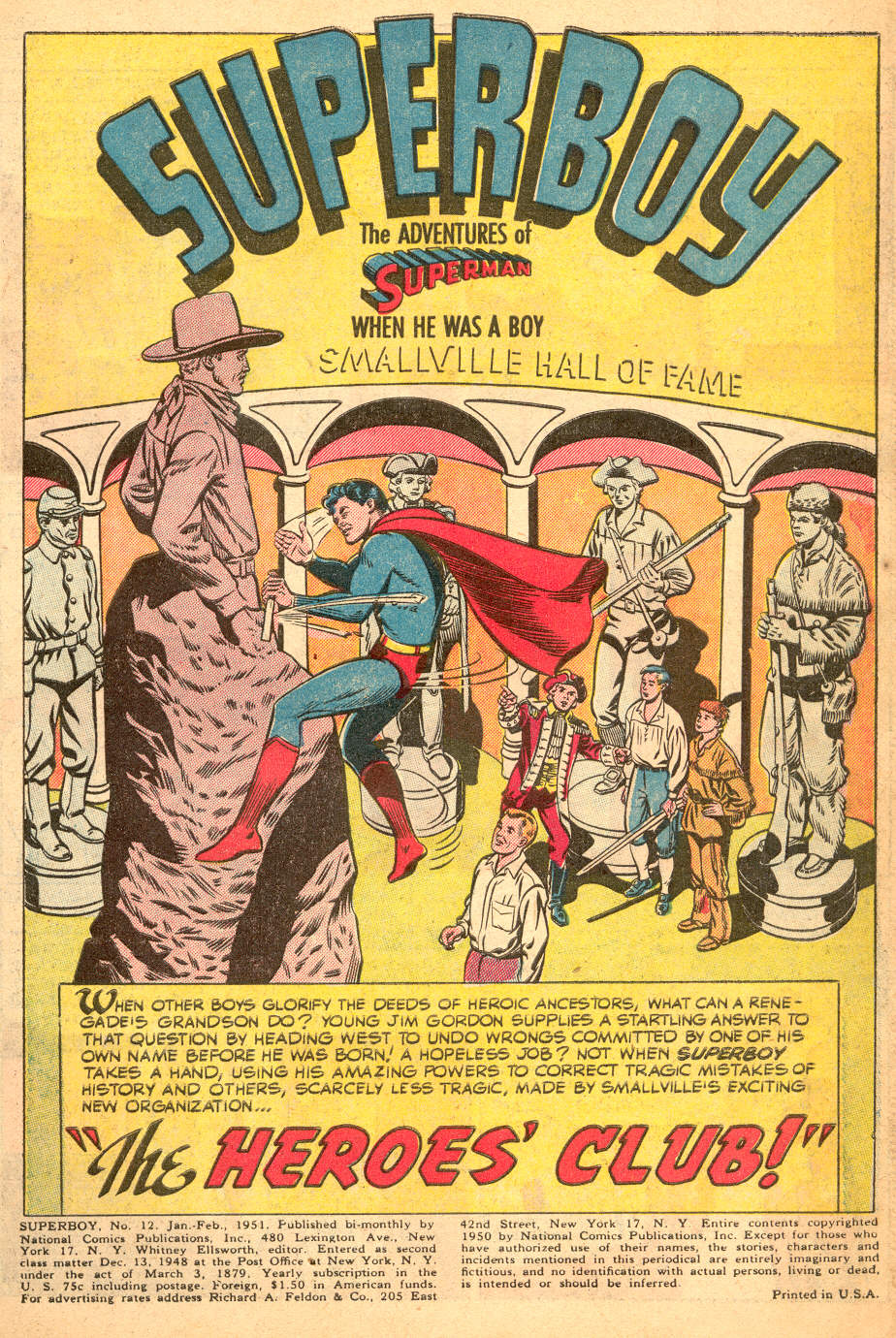 Read online Superboy (1949) comic -  Issue #12 - 2