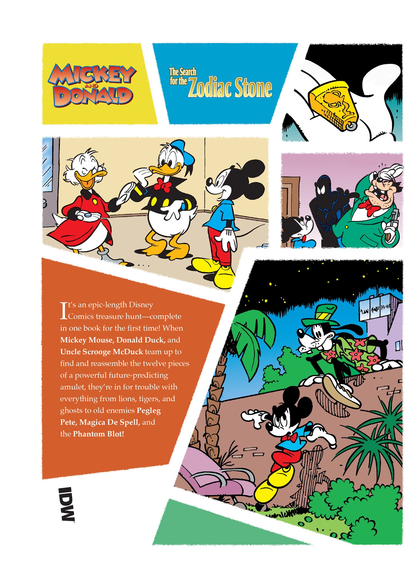 Read online Mickey and Donald: The Search For the Zodiac Stone comic -  Issue # TPB - 367