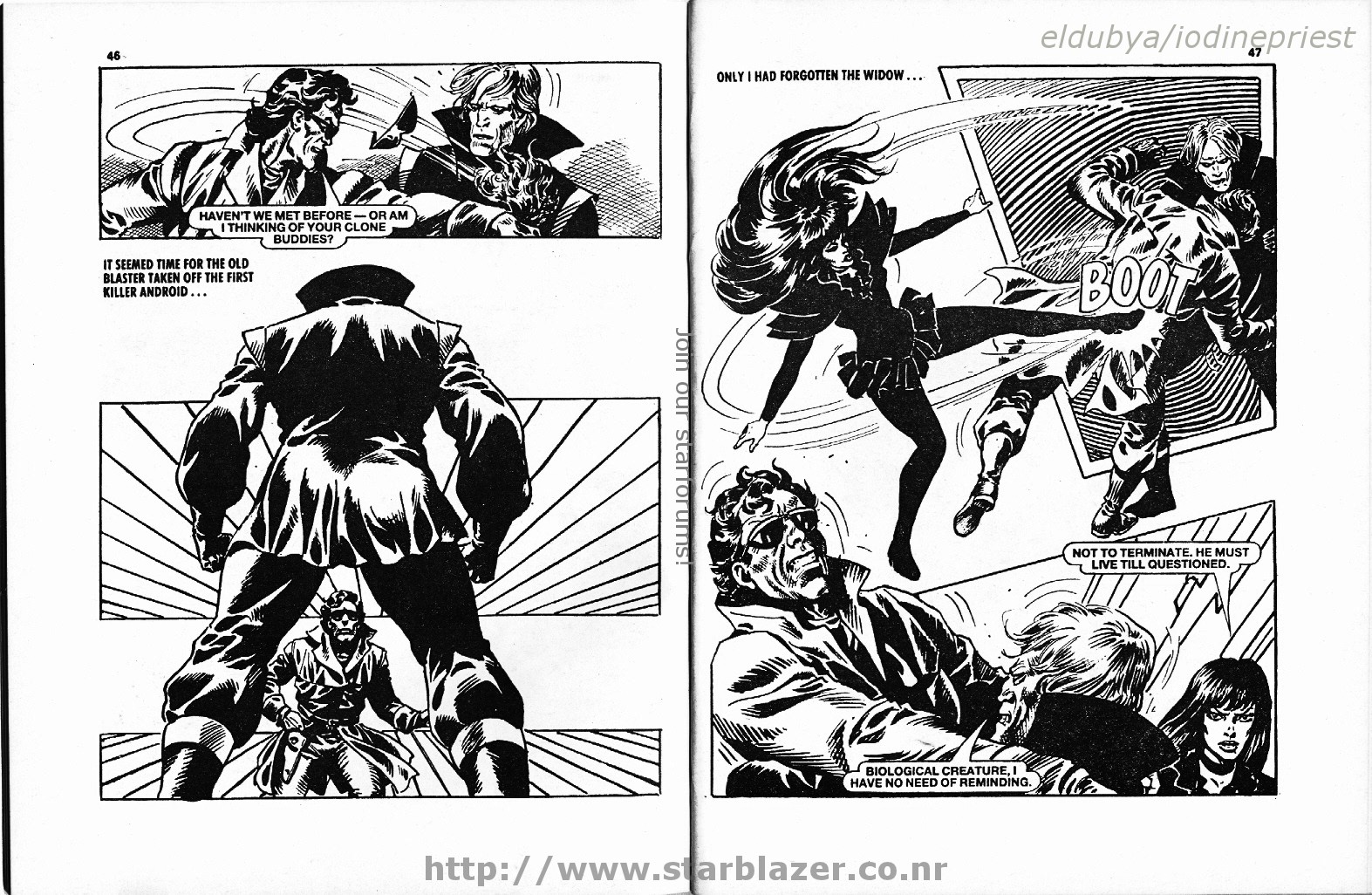 Read online Starblazer comic -  Issue #219 - 25