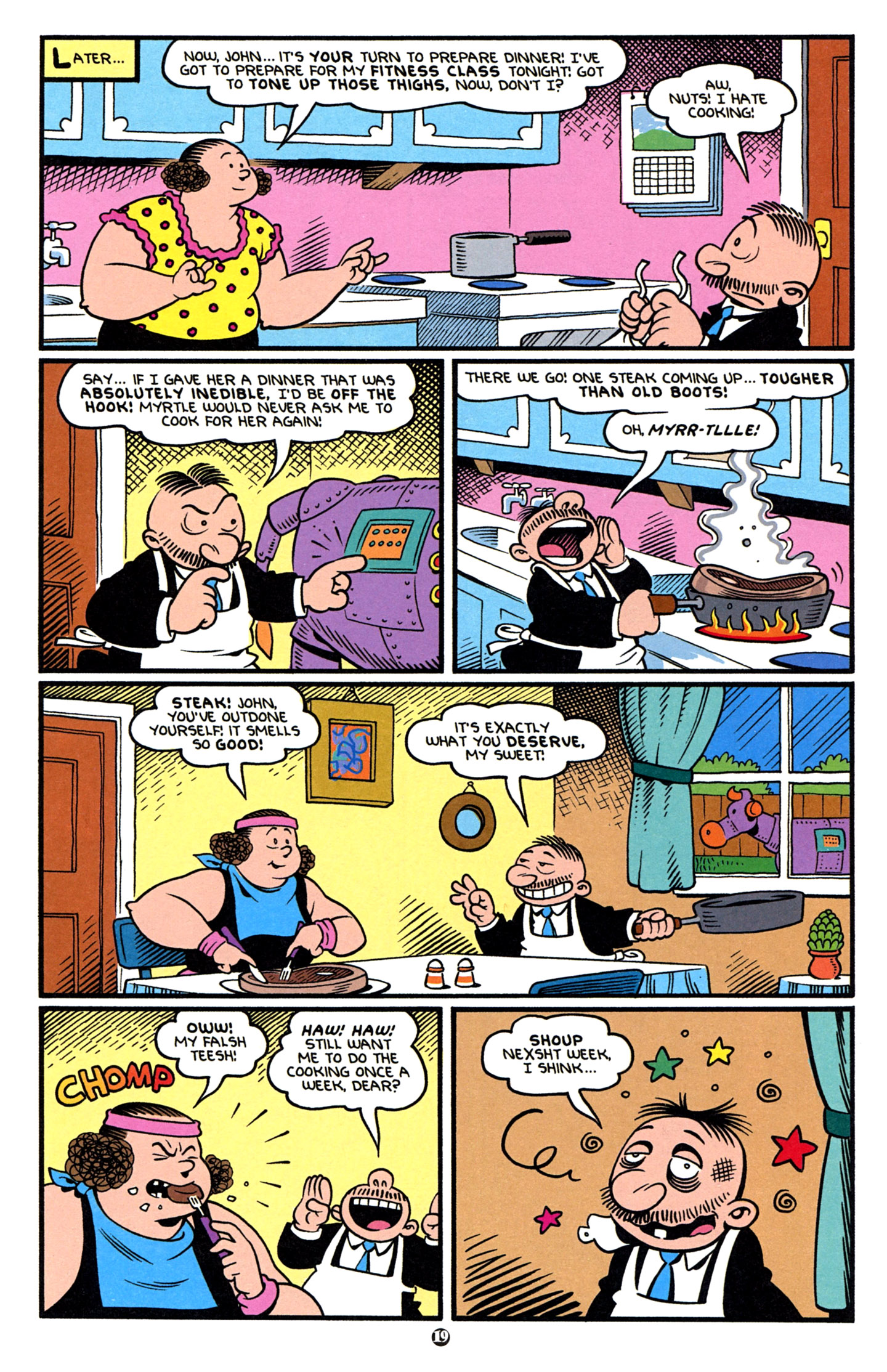 Read online Popeye (2012) comic -  Issue #7 - 21