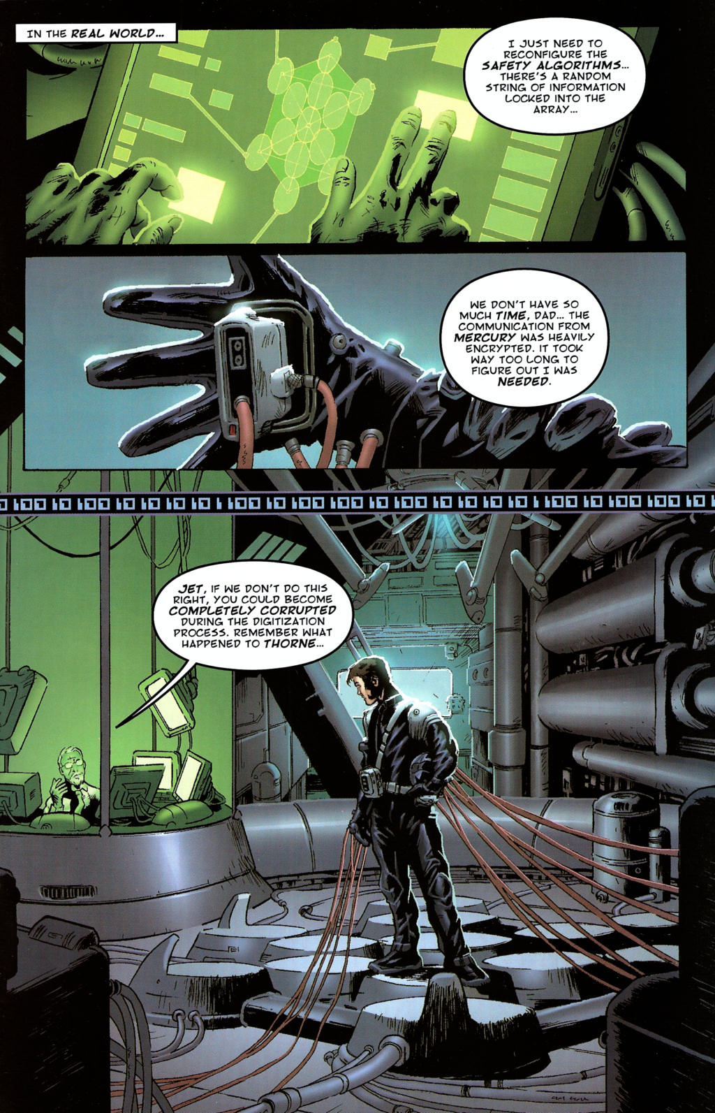 Read online TRON: Ghost in the Machine comic -  Issue #3 - 3
