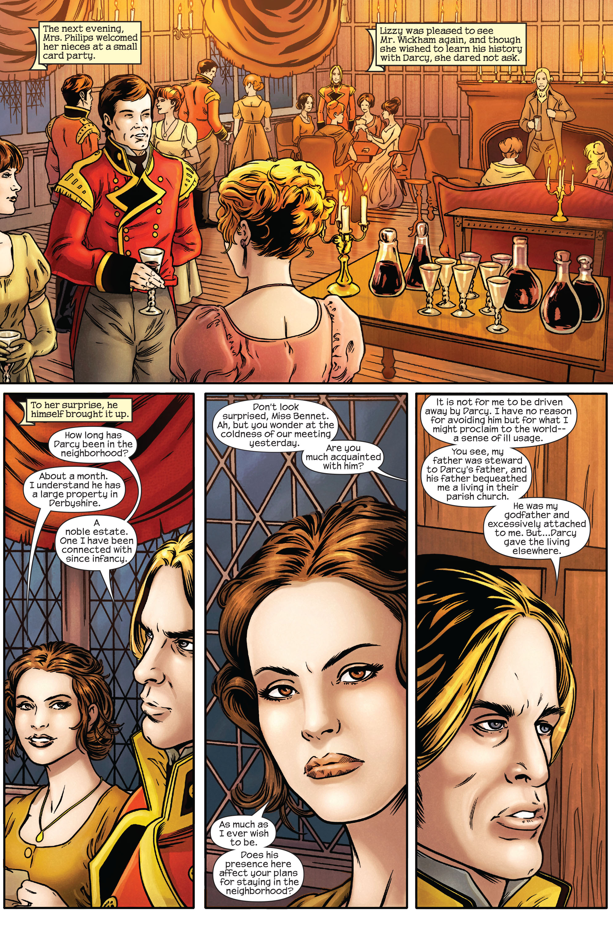 Read online Pride & Prejudice (2009) comic -  Issue #2 - 8