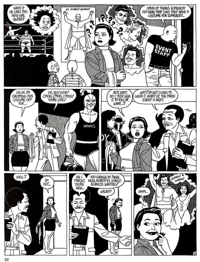 Read online Love and Rockets (1982) comic -  Issue #47 - 24