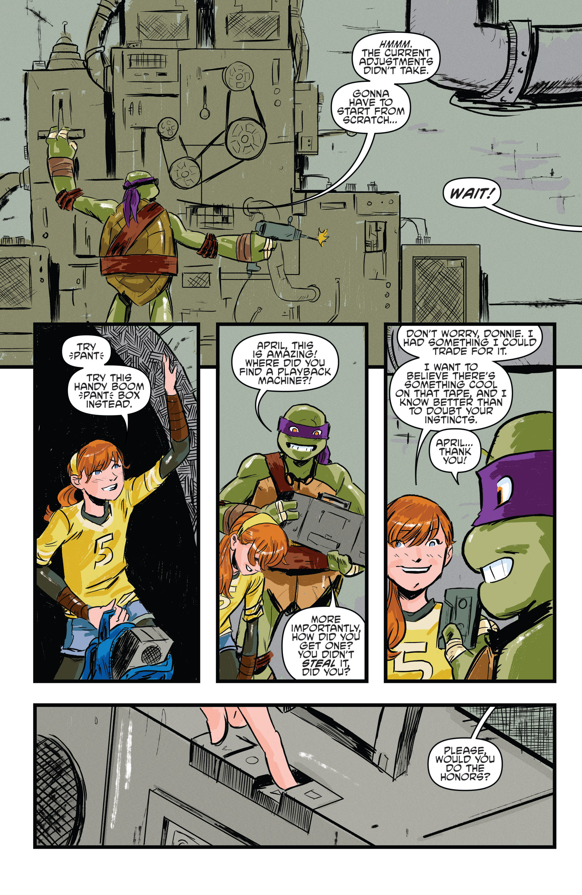 Read online Teenage Mutant Ninja Turtles Amazing Adventures comic -  Issue #4 - 21