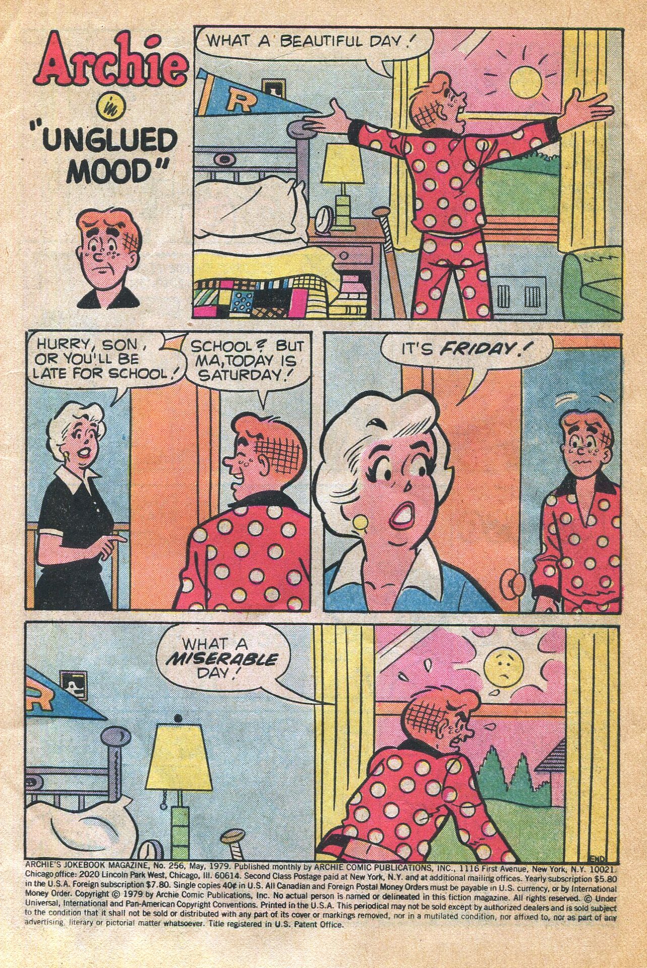Read online Archie's Joke Book Magazine comic -  Issue #256 - 3