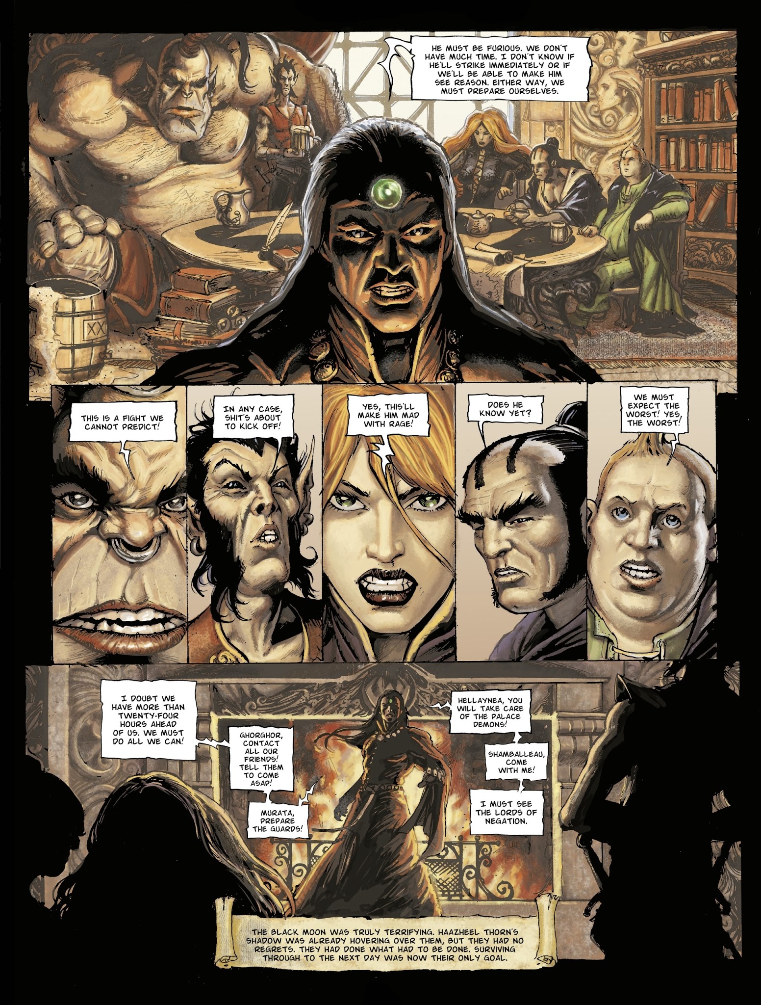 Read online The Black Moon Chronicles comic -  Issue #13 - 5