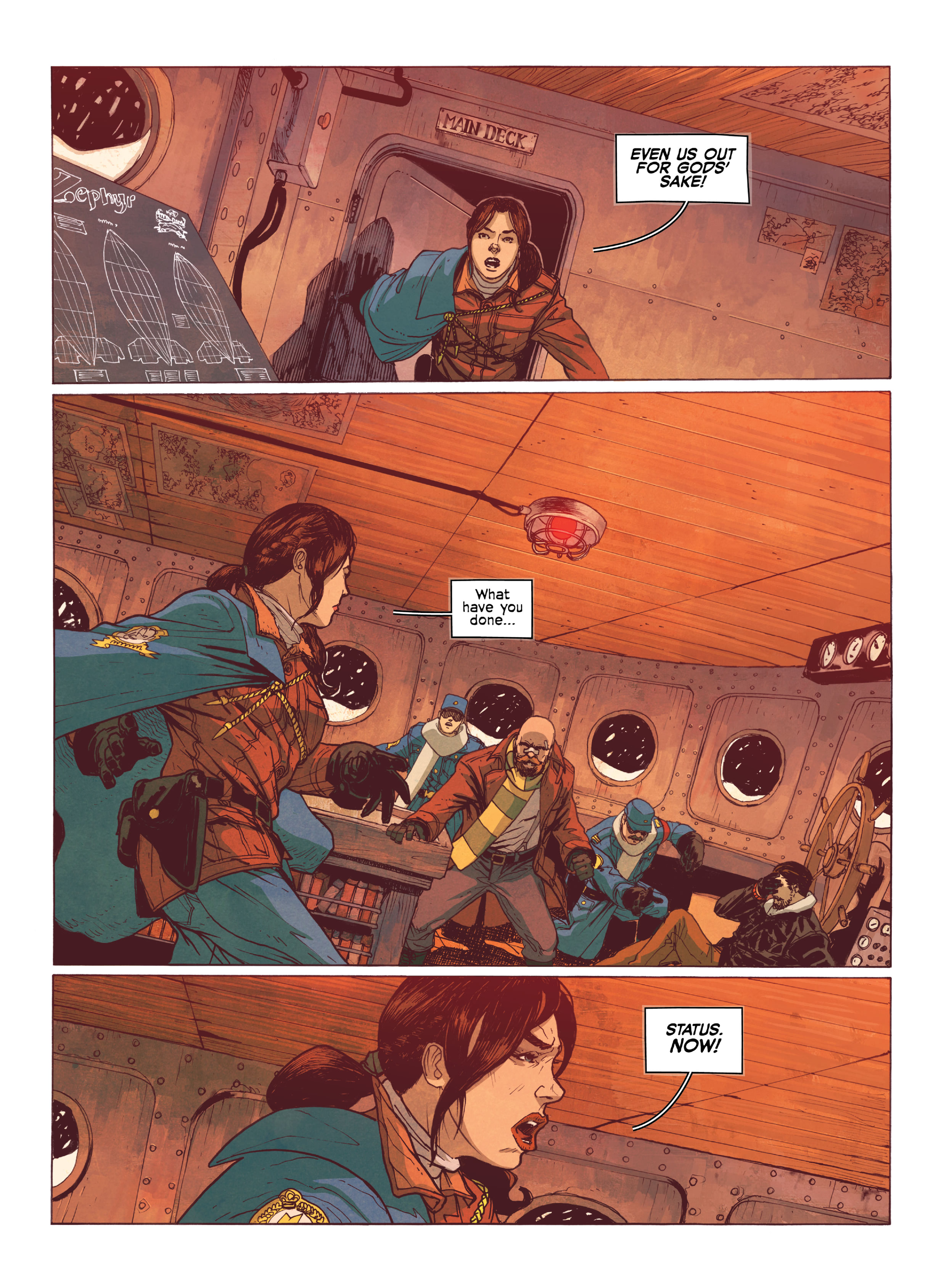 Read online Skies of Fire comic -  Issue #5 - 28