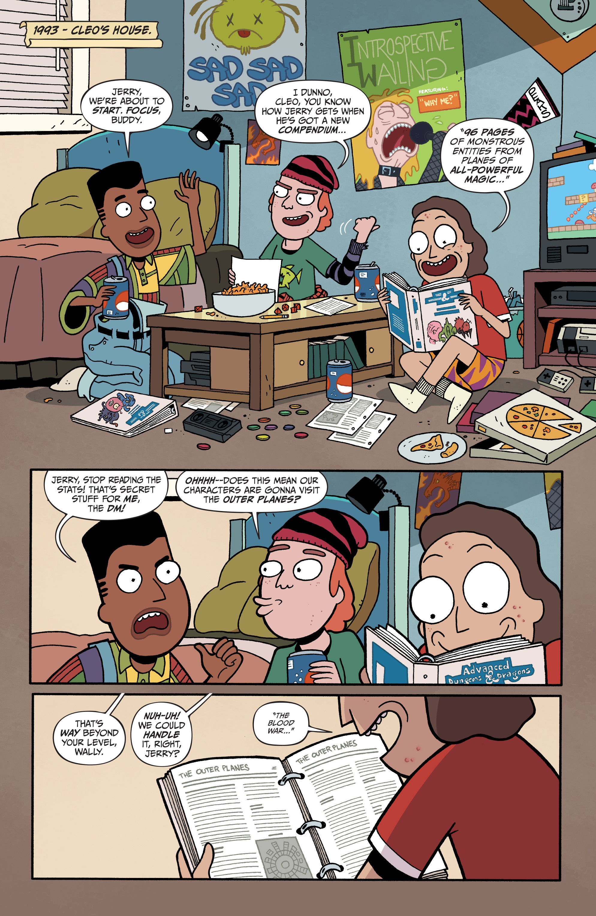 Read online Rick and Morty vs. Dungeons & Dragons II: Painscape comic -  Issue #3 - 3