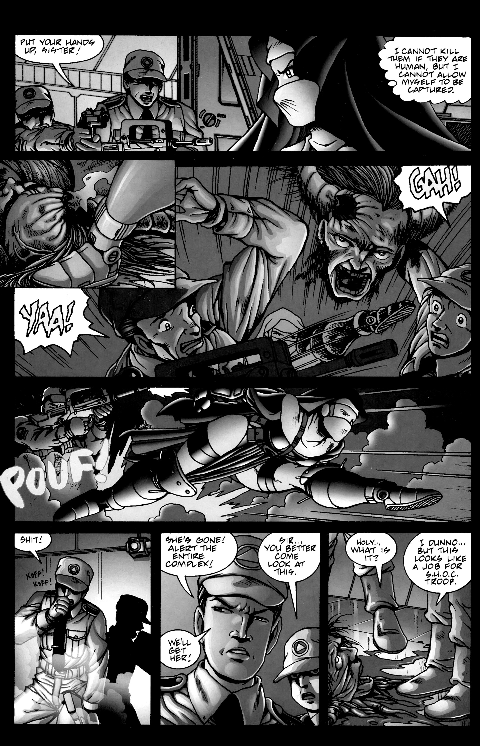 Read online Warrior Nun Areala:  Dangerous Game comic -  Issue #3 - 33