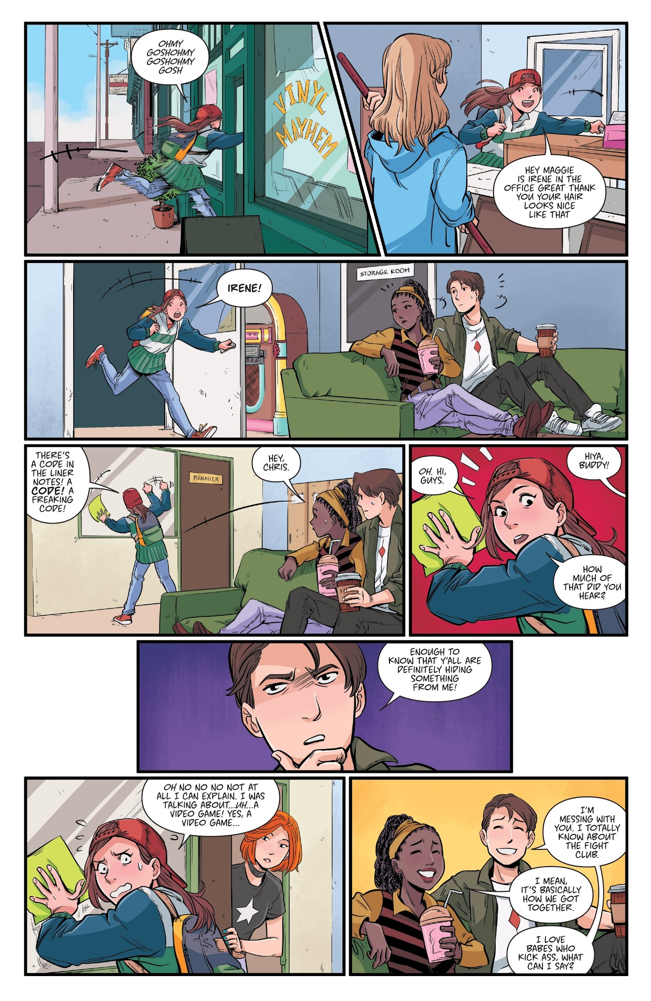 Read online Hi-Fi Fight Club comic -  Issue #3 - 10