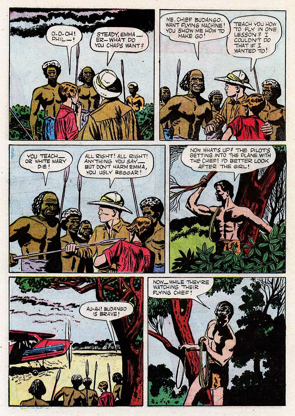 Read online Tarzan (1948) comic -  Issue #14 - 44