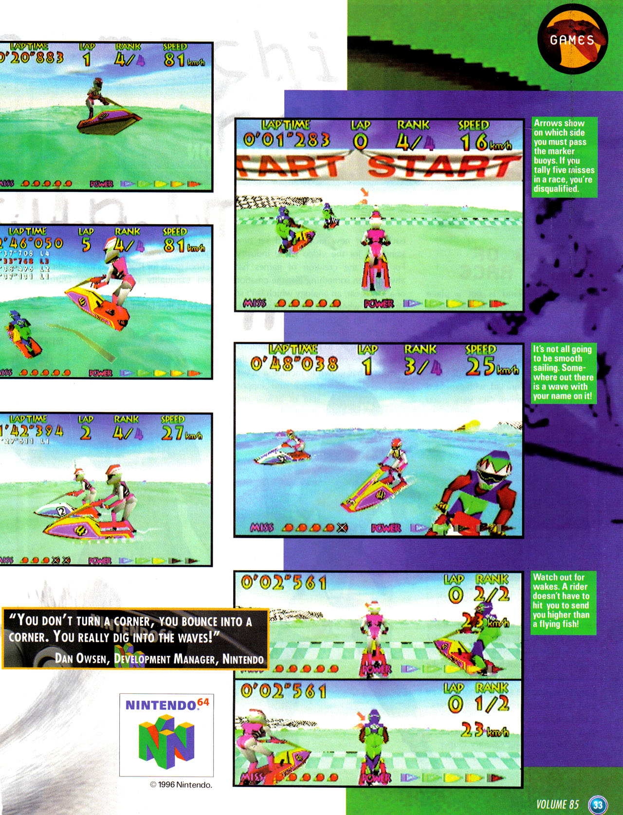 Read online Nintendo Power comic -  Issue #85 - 34