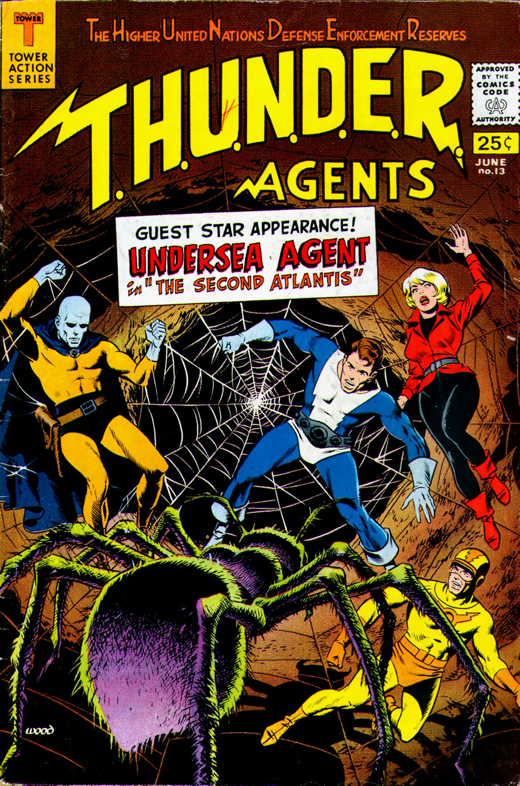 Read online T.H.U.N.D.E.R. Agents (1965) comic -  Issue #13 - 1