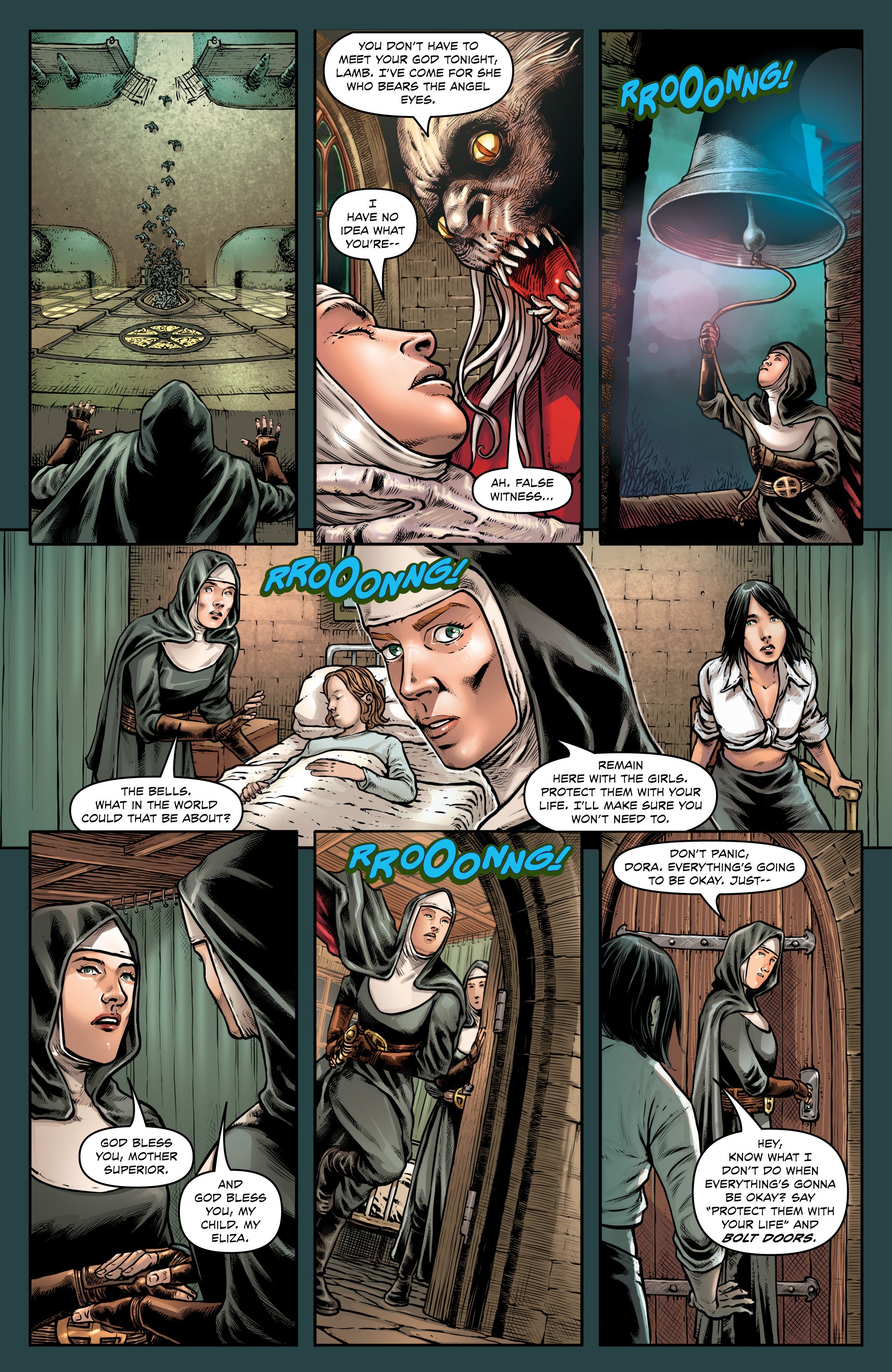 Read online Warrior Nun: Dora comic -  Issue #2 - 9