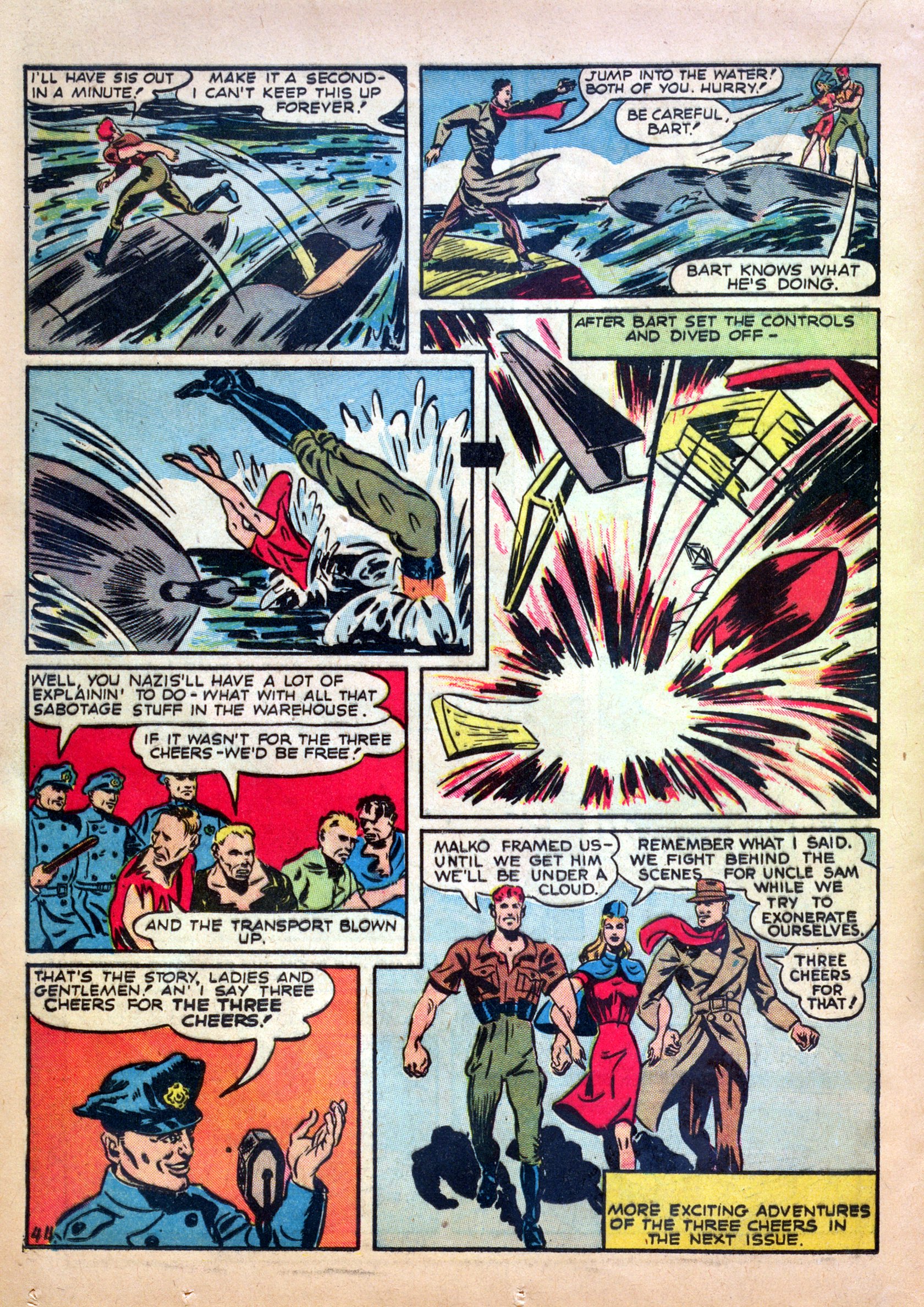 Read online Our Flag Comics comic -  Issue #1 - 46