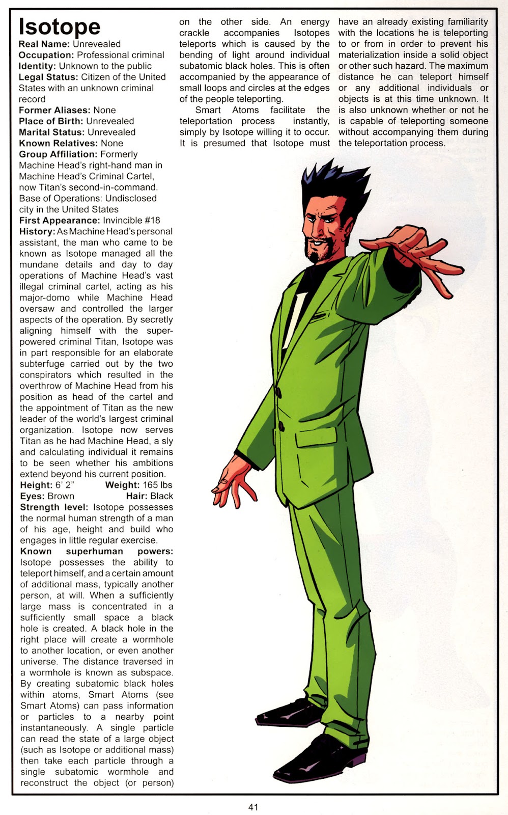 The Official Handbook of the Invincible Universe issue 1 - Page 43