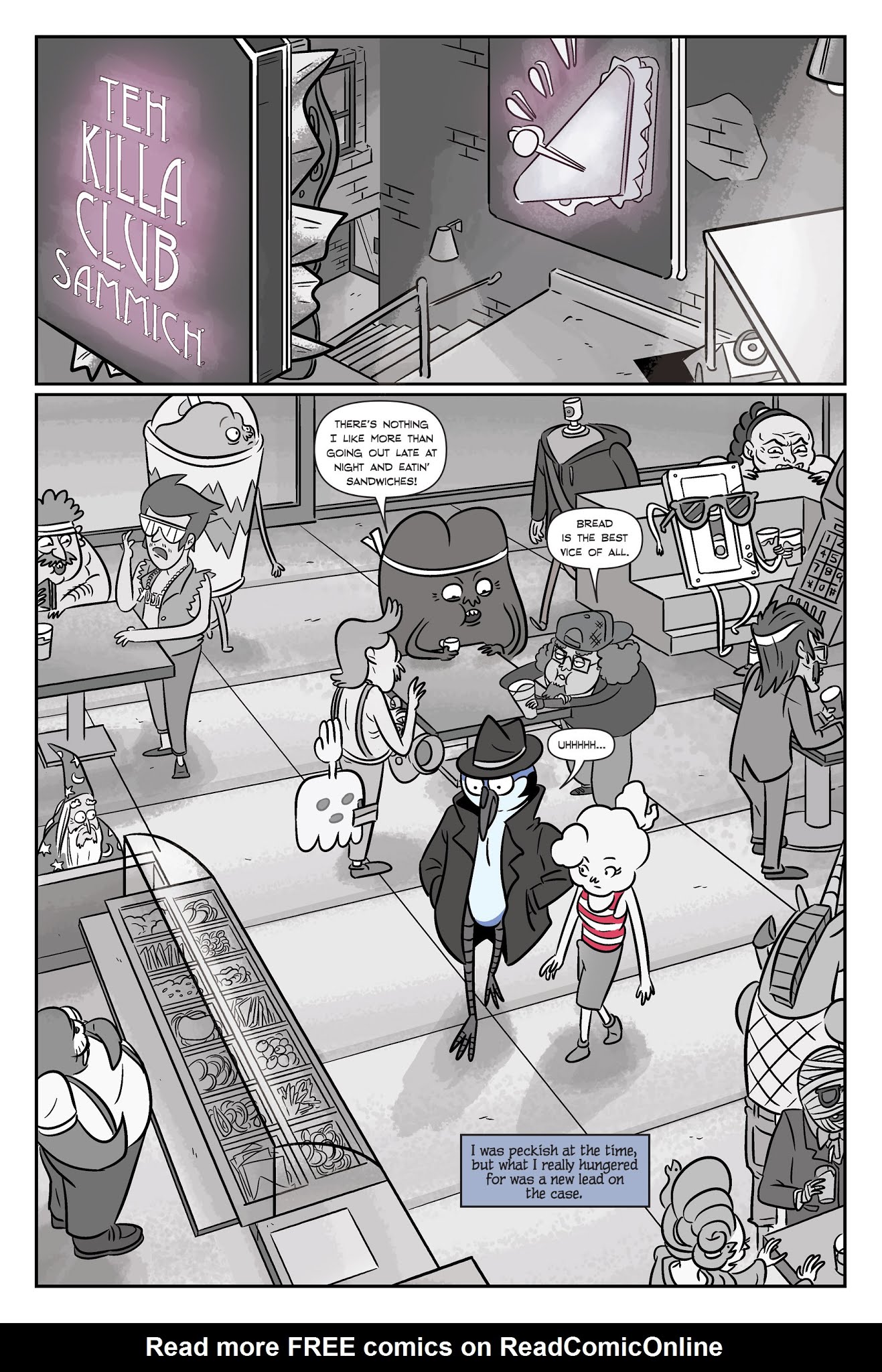 Read online Regular Show: Noir Means Noir, Buddy comic -  Issue # TPB (Part 1) - 59