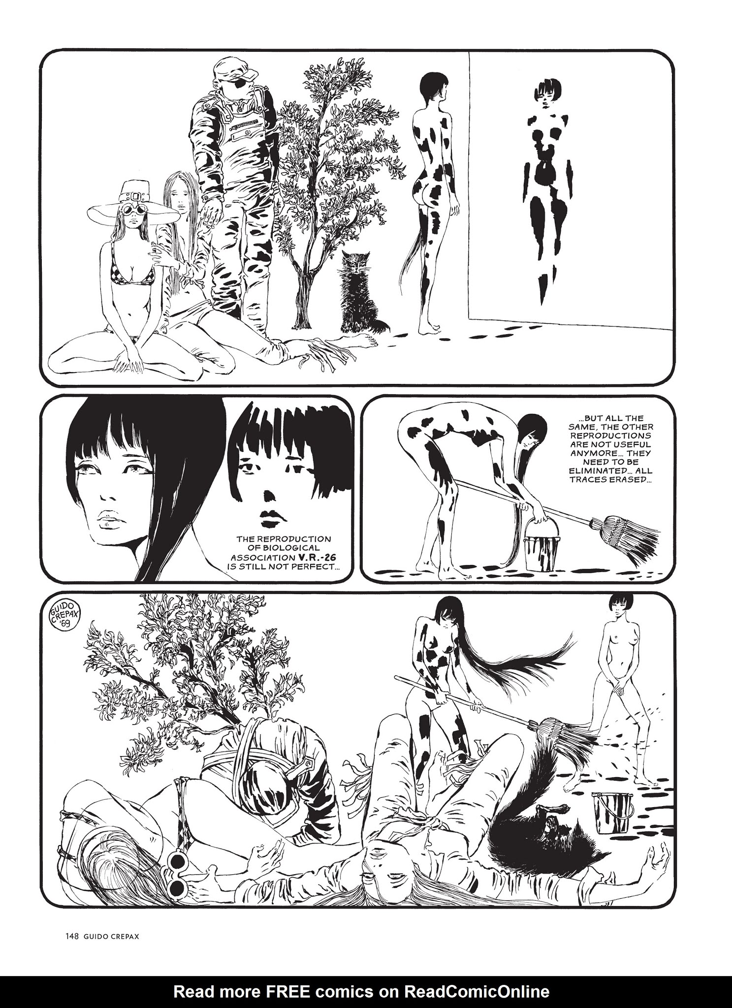 Read online The Complete Crepax comic -  Issue # TPB 2 - 141
