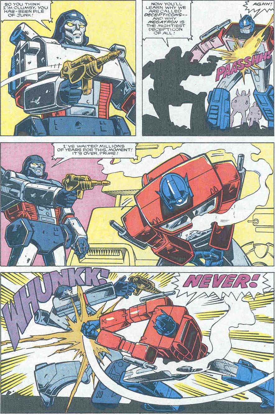 Read online The Transformers: The Movie comic -  Issue #1 - 17