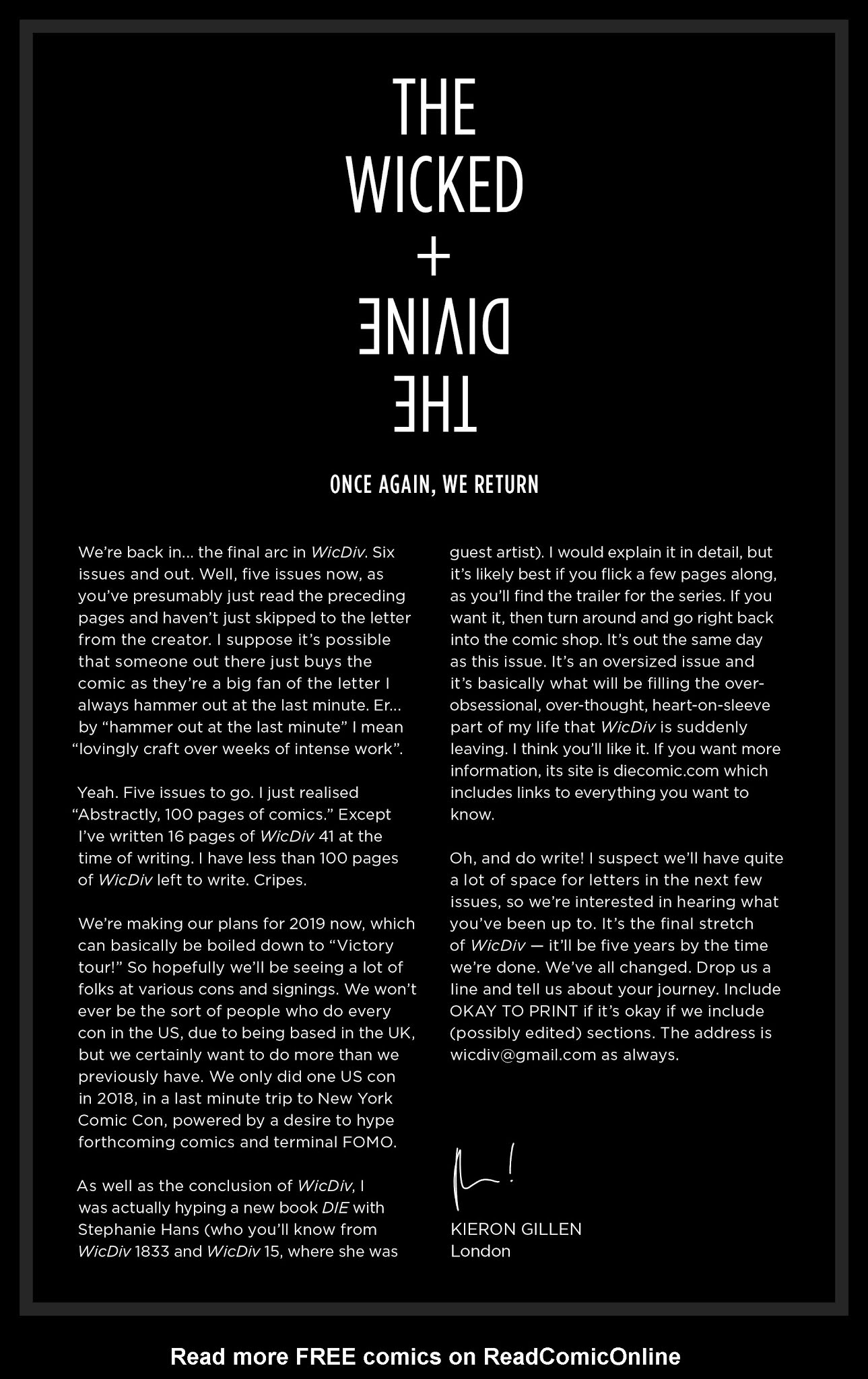 Read online The Wicked   The Divine comic -  Issue #40 - 25