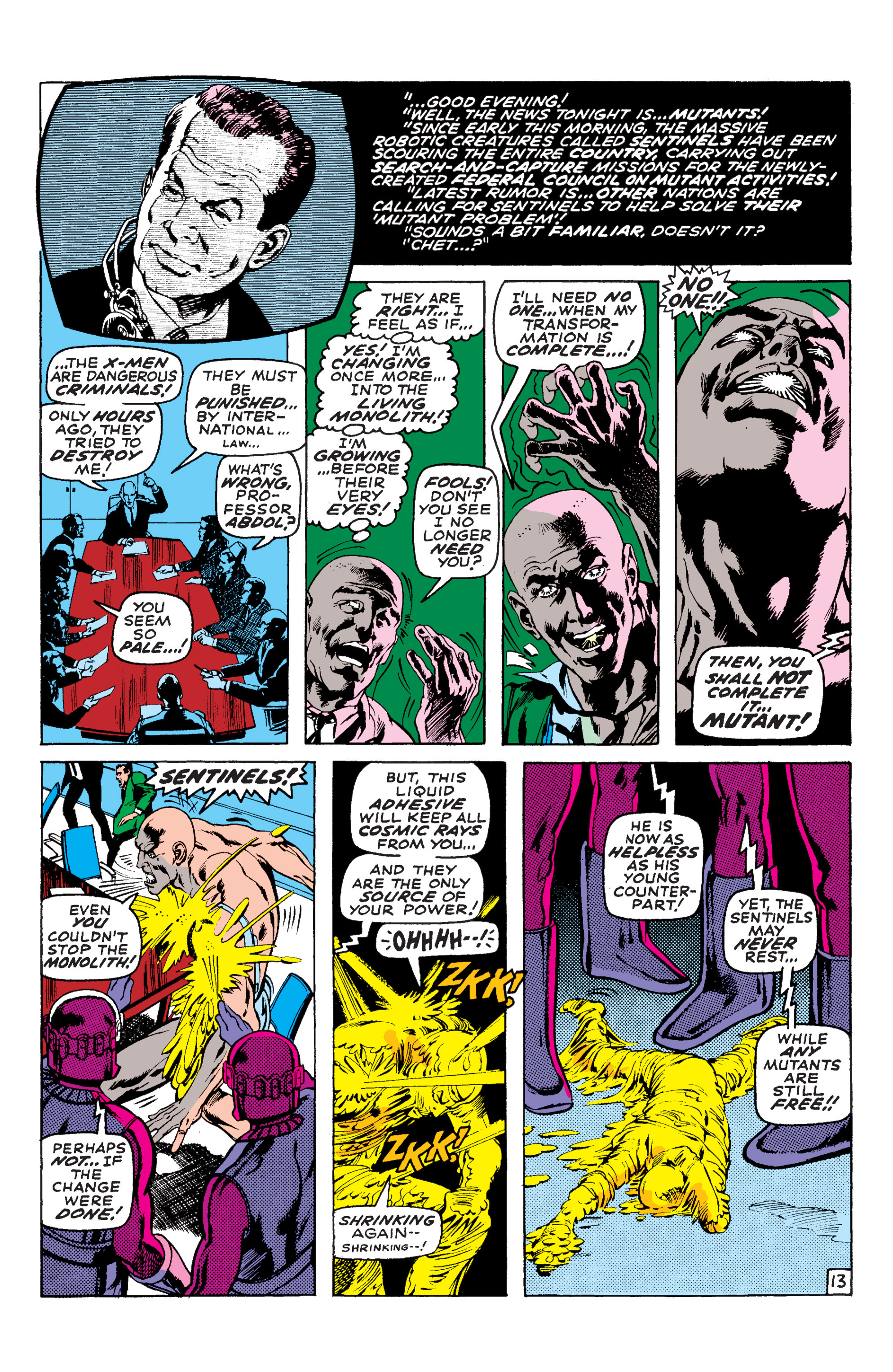 Read online Uncanny X-Men (1963) comic -  Issue #58 - 13