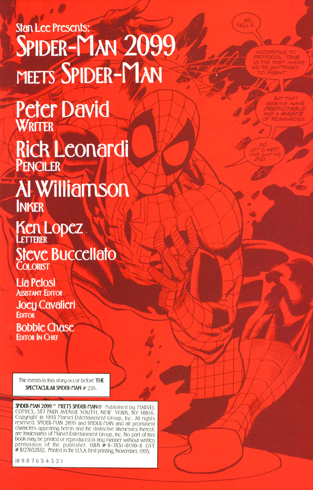 Read online Spider-Man 2099 Meets Spider-Man comic -  Issue # Full - 3
