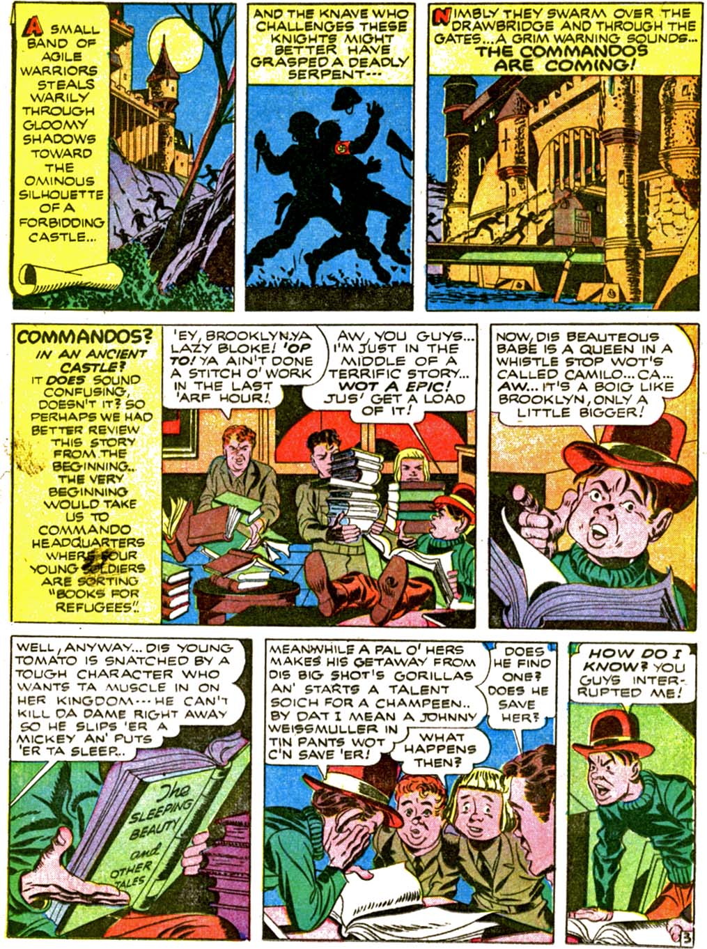 Read online Boy Commandos comic -  Issue #2 - 35