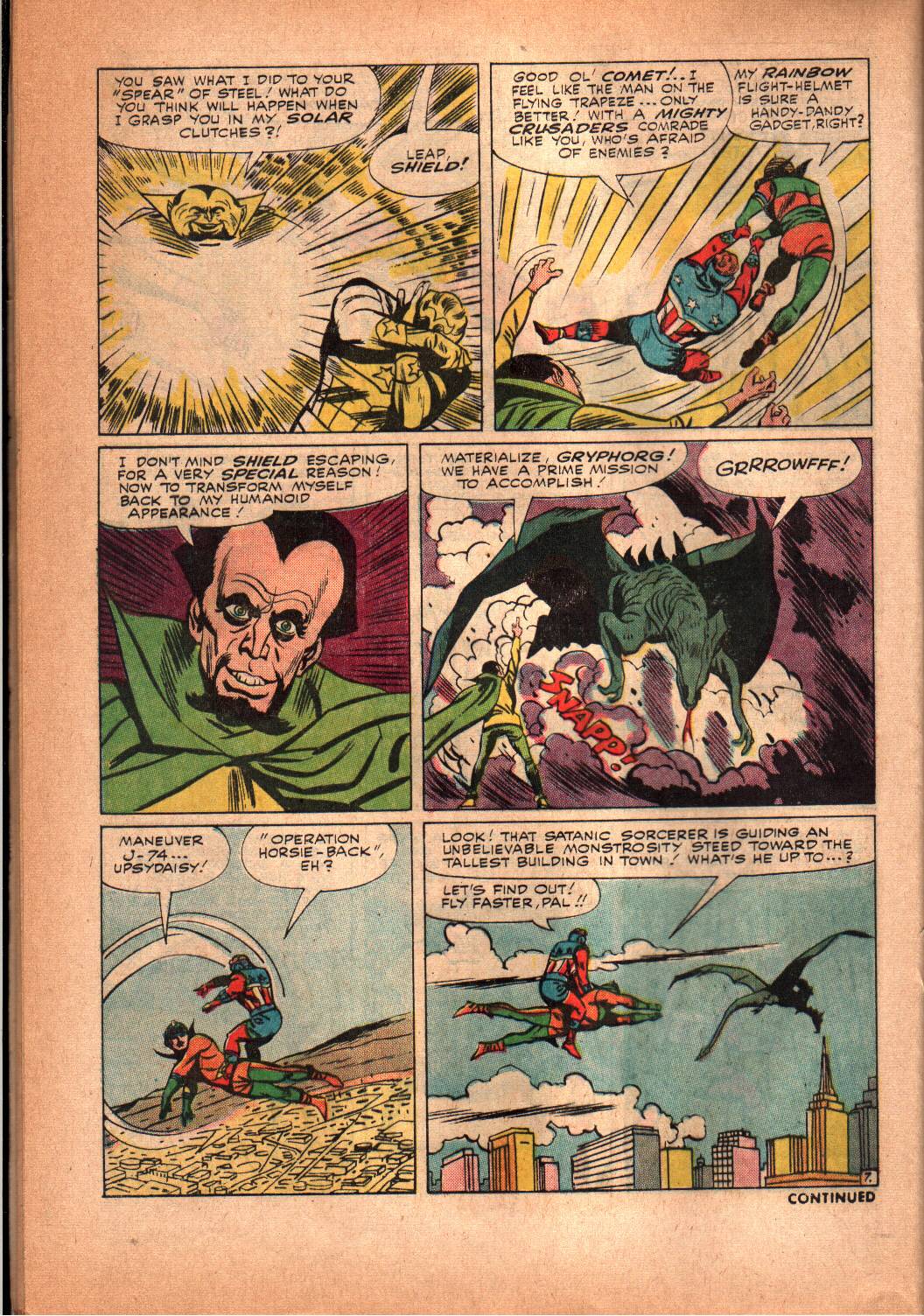 Read online Fly Man comic -  Issue #34 - 22