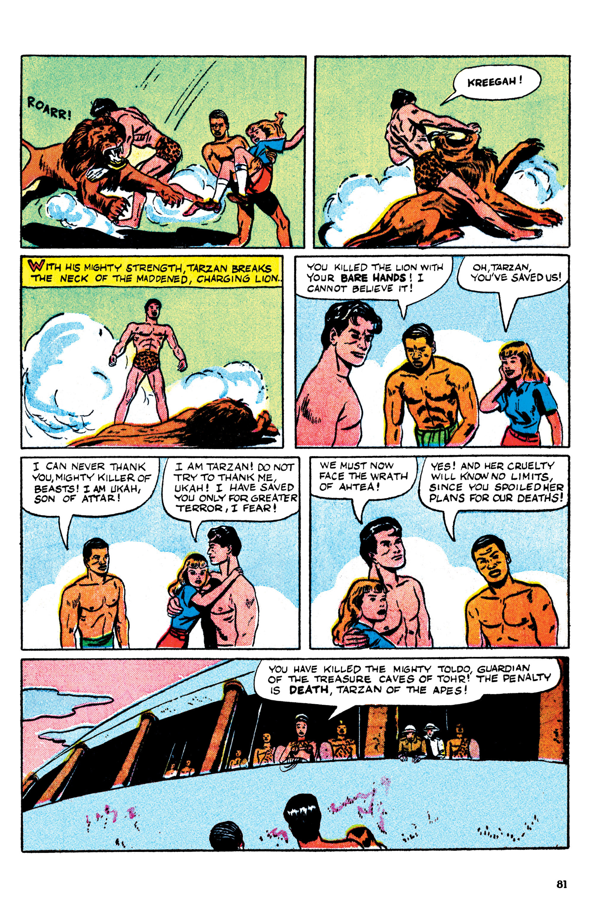 Read online Edgar Rice Burroughs Tarzan: The Jesse Marsh Years Omnibus comic -  Issue # TPB (Part 1) - 82