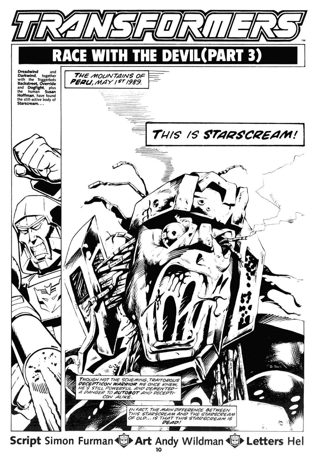 Read online The Transformers (UK) comic -  Issue #217 - 9