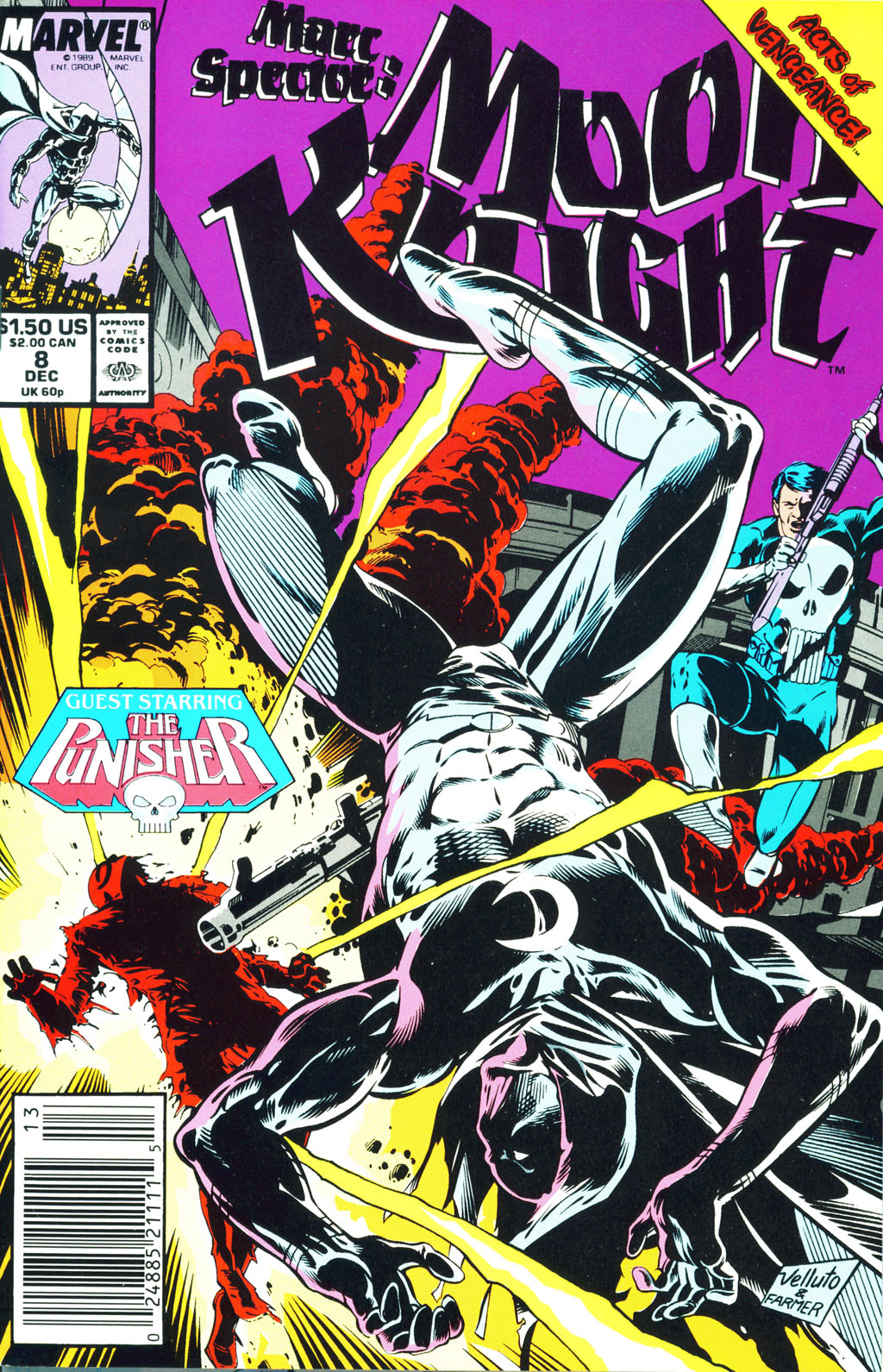 Read online Marc Spector: Moon Knight comic -  Issue #8 - 2