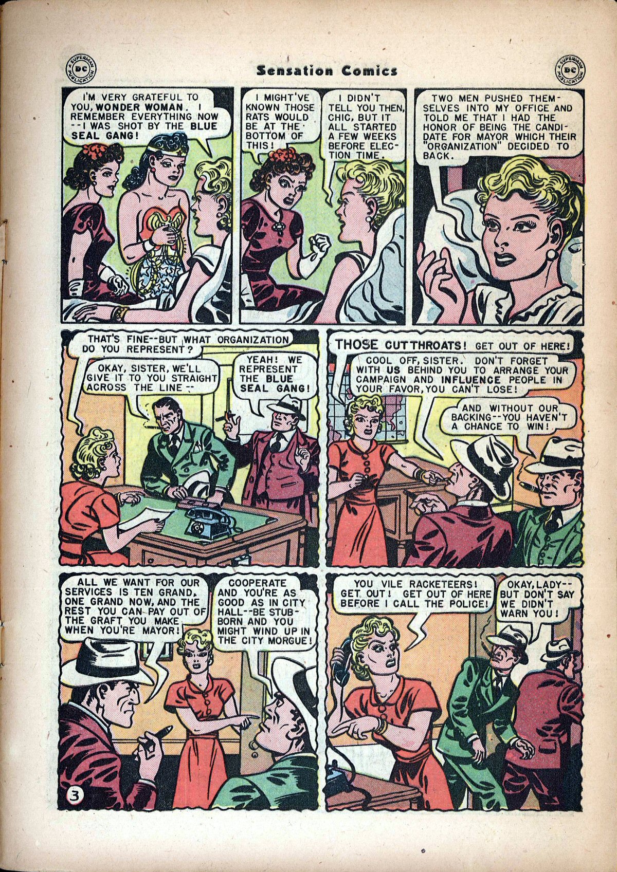 Read online Sensation (Mystery) Comics comic -  Issue #72 - 5