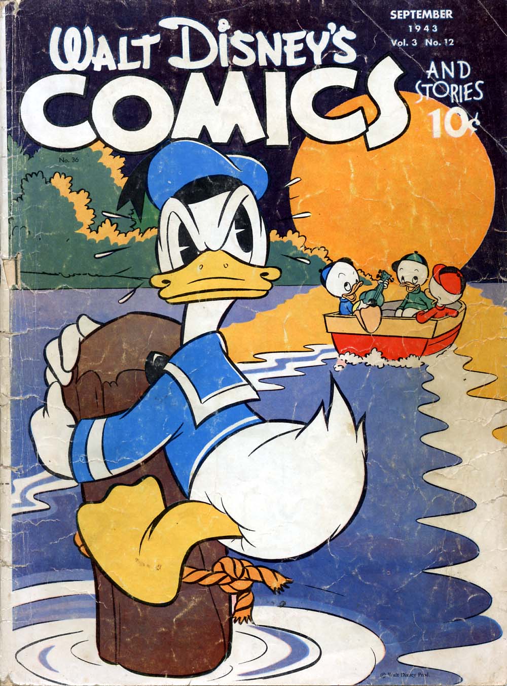 Read online Walt Disney's Comics and Stories comic -  Issue #36 - 1