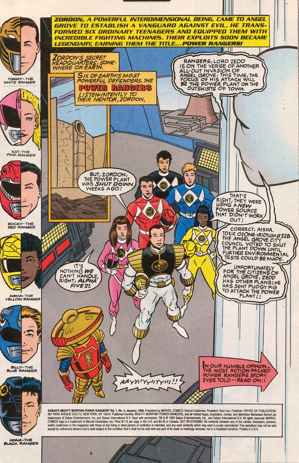 Read online Saban's Mighty Morphin' Power Rangers comic -  Issue #4 - 3