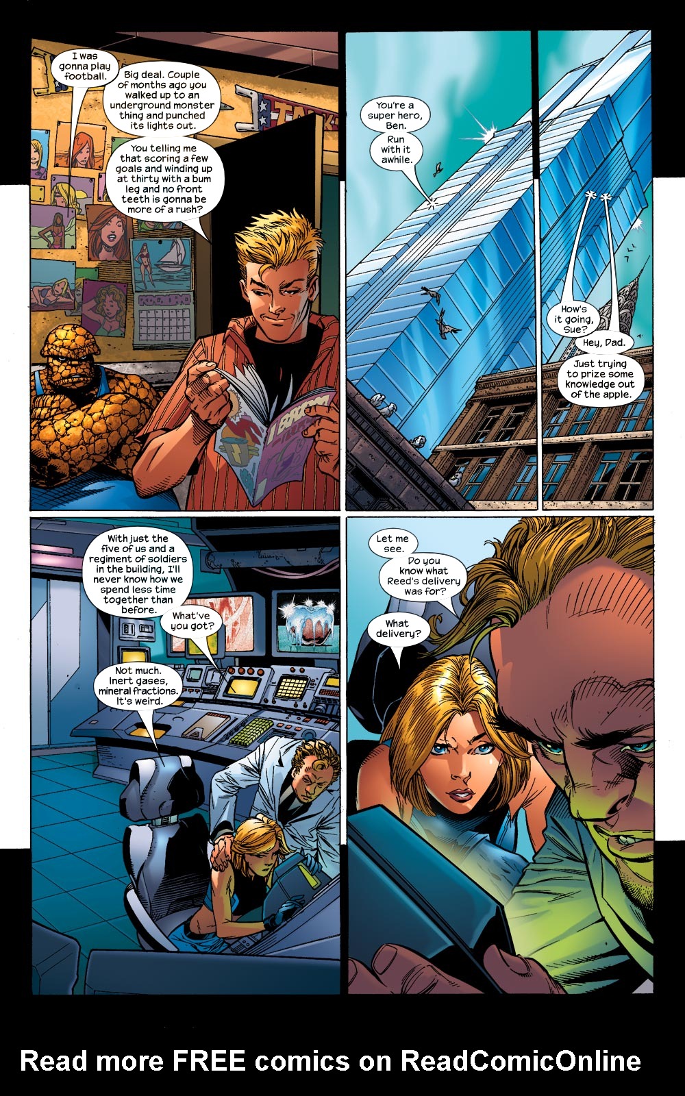 Read online Ultimate Fantastic Four (2004) comic -  Issue #13 - 17