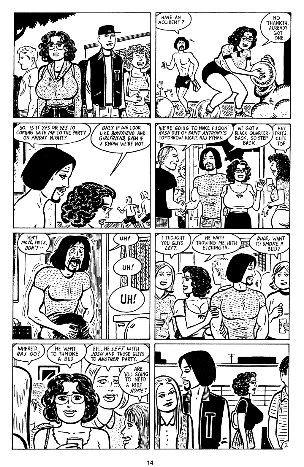 Read online Love and Rockets (2001) comic -  Issue #4 - 15