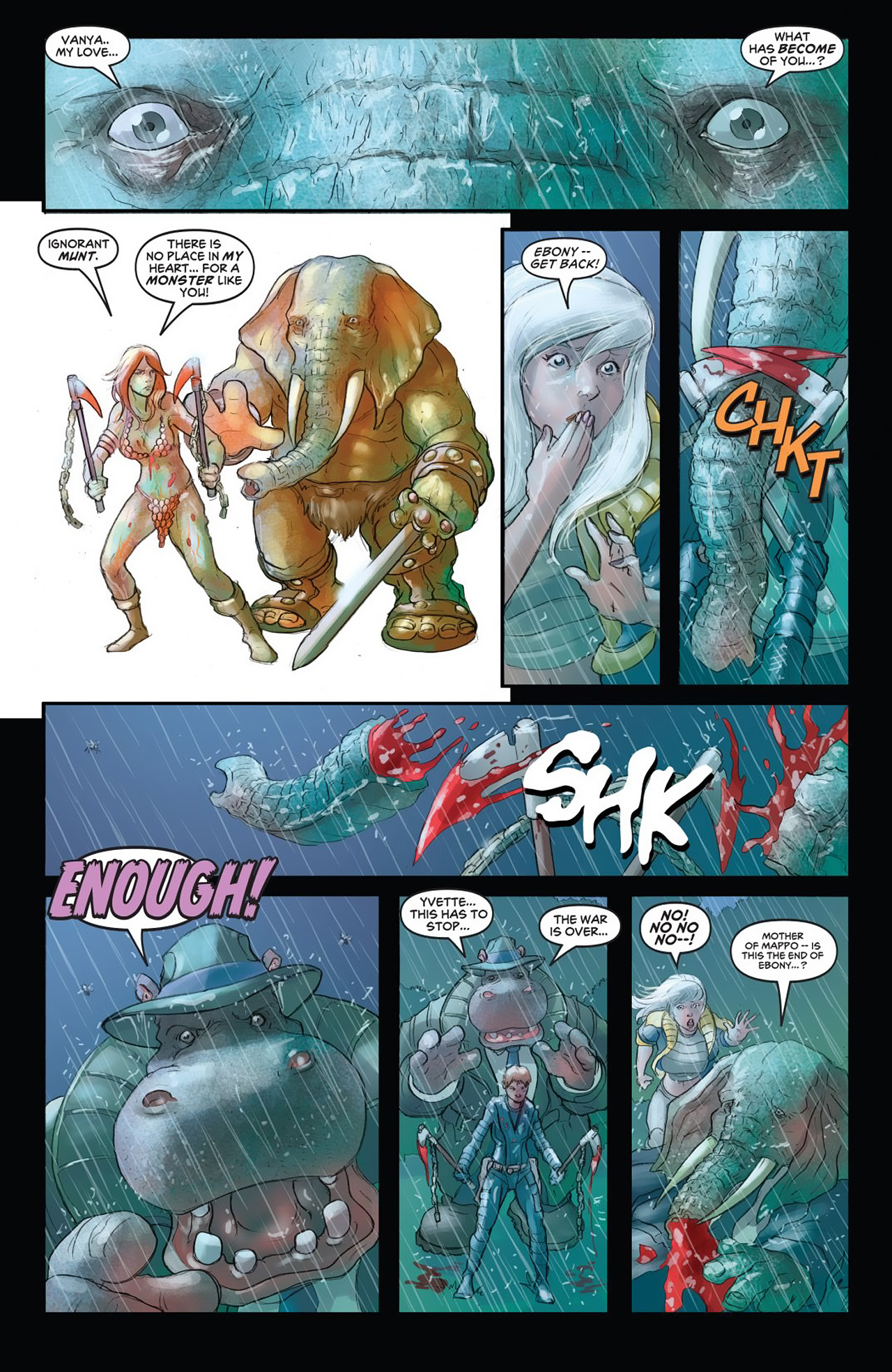 Read online Elephantmen comic -  Issue #39 - 33